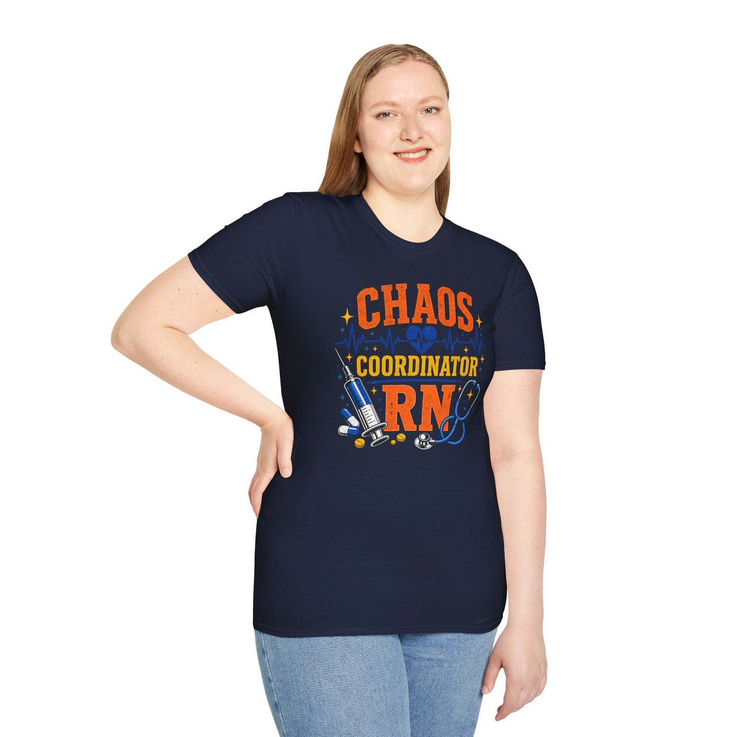 Chaos Coordinator RN Shirt – Funny Nurse Shirt – Nurse Life Tee – Medical Humor Gift for Nurses, RN LPN CNA Nursing Shirt