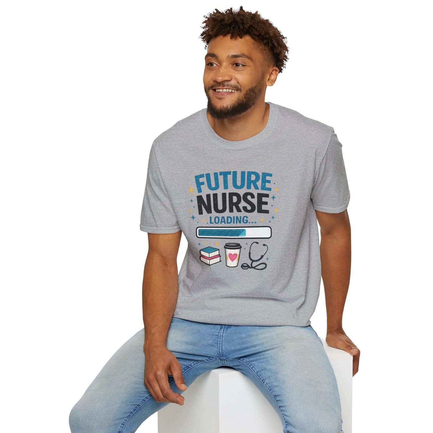 Future Nurse Loading Shirt – Funny Nursing Student T-Shirt, RN School Gift, Nursing School Graduation Tee, Nurse Student Gift Idea