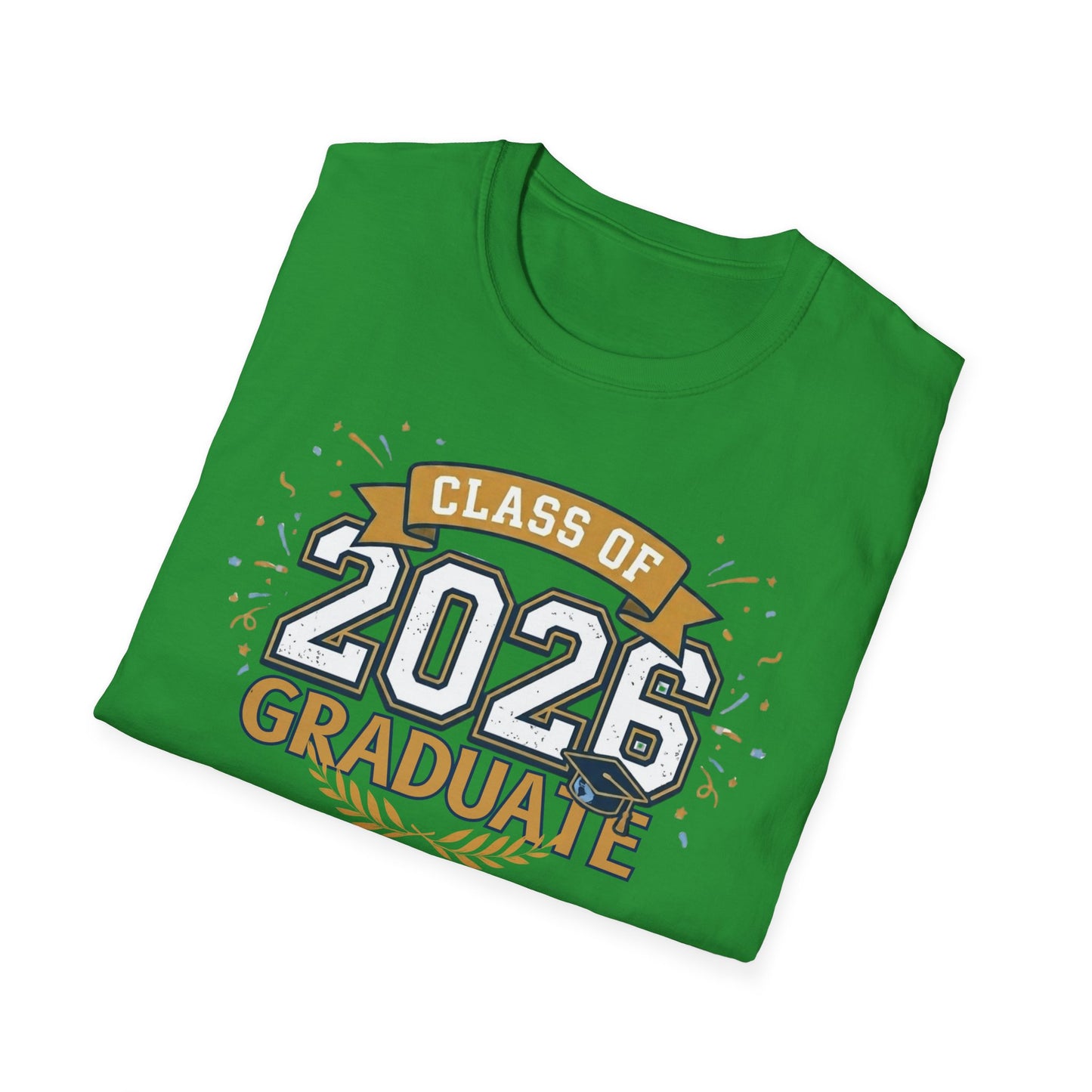 Class of 2026 Graduate T-Shirt – Graduation Gift Tee, Senior 2026 Shirt, High School or College Grad Celebration Apparel