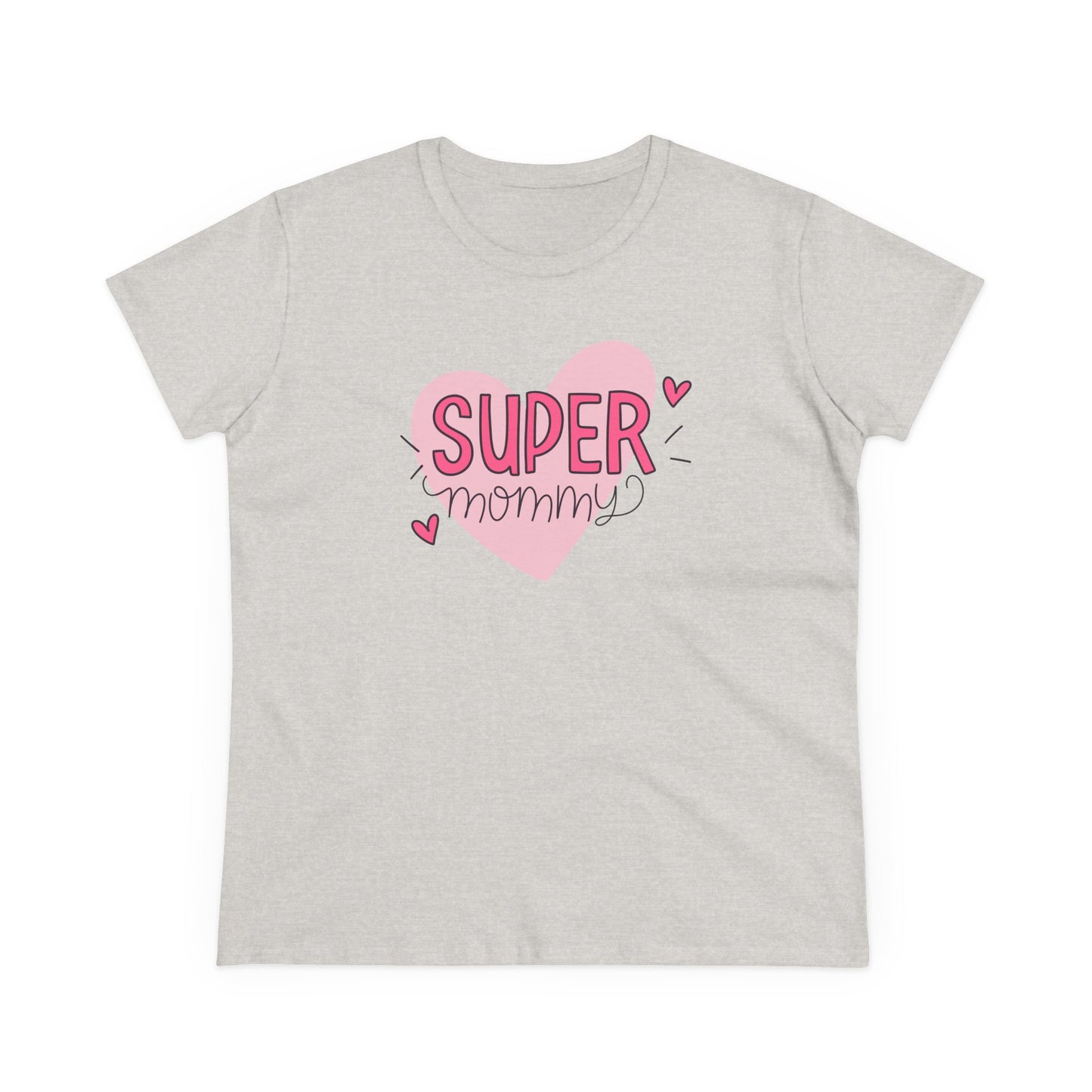 Super Mommy T-Shirt, Gift for Mom, Cute Summer Top, Mother's Day Gift, Family Gatherings, Casual Wear, Mom's Birthday, Supermom