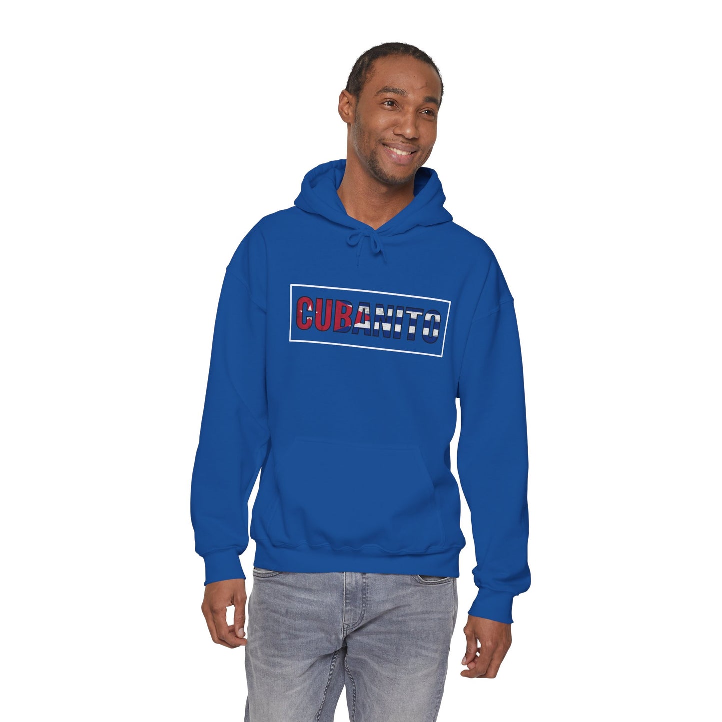 CUBANITO Hoodie – Cuban Flag Hoodie for Men, Latino Pride Hoodie, Cuba Heritage Top, Cuban Culture Graphic Hoodie