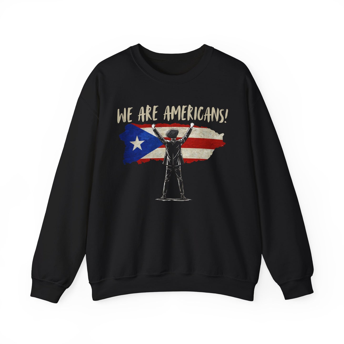 Benito We are Americans Sweatshirt, Benito Bowl, Football Fan Gift, Puerto Rico Boricua Heritage Culture Pride sweatshirt