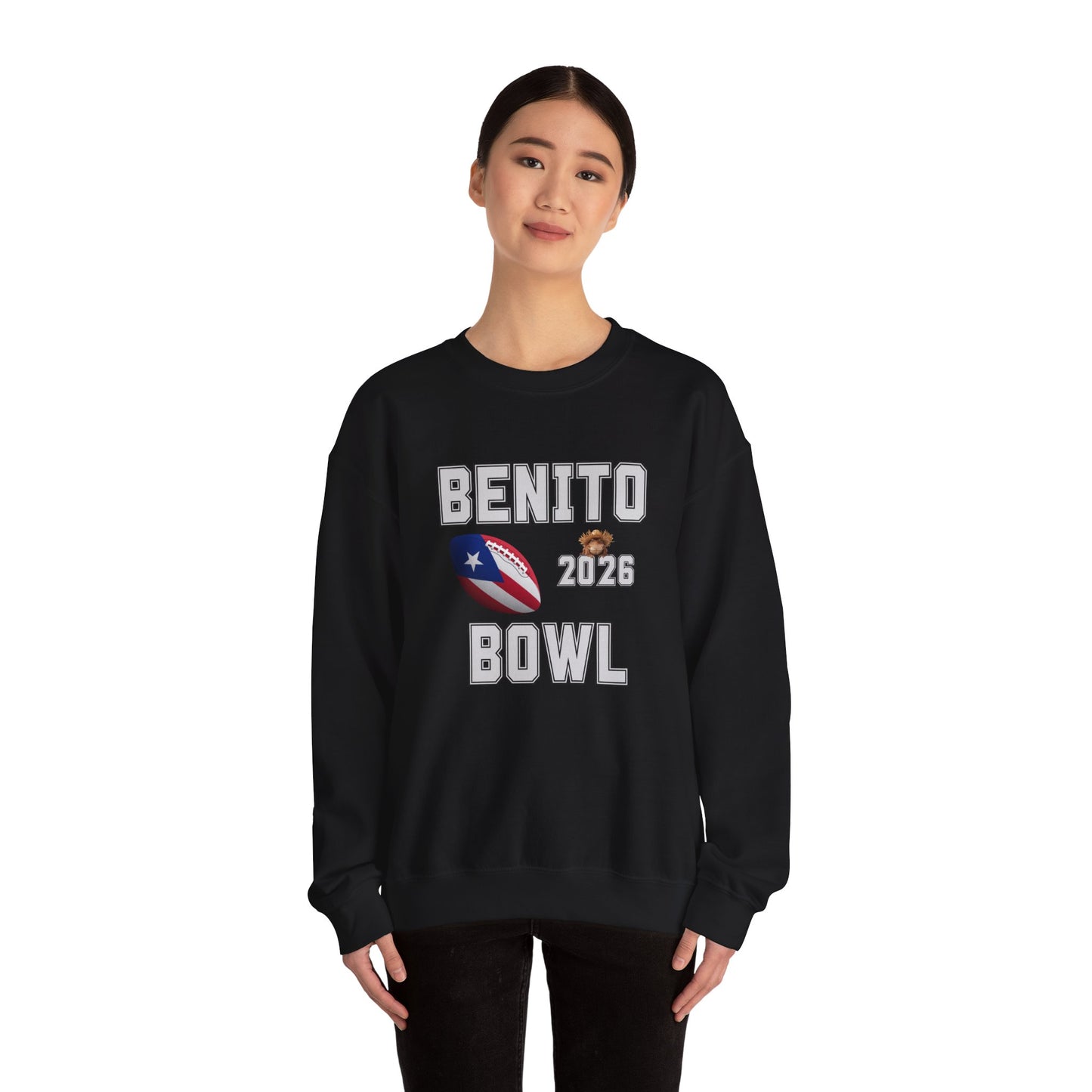 Benito Bowl Halftime 2026 Sweatshirt, Benito Bowl Shirt, Football Fan Gift, Puerto Rico Heritage Sweatshirt, Boriqua Pride Gift