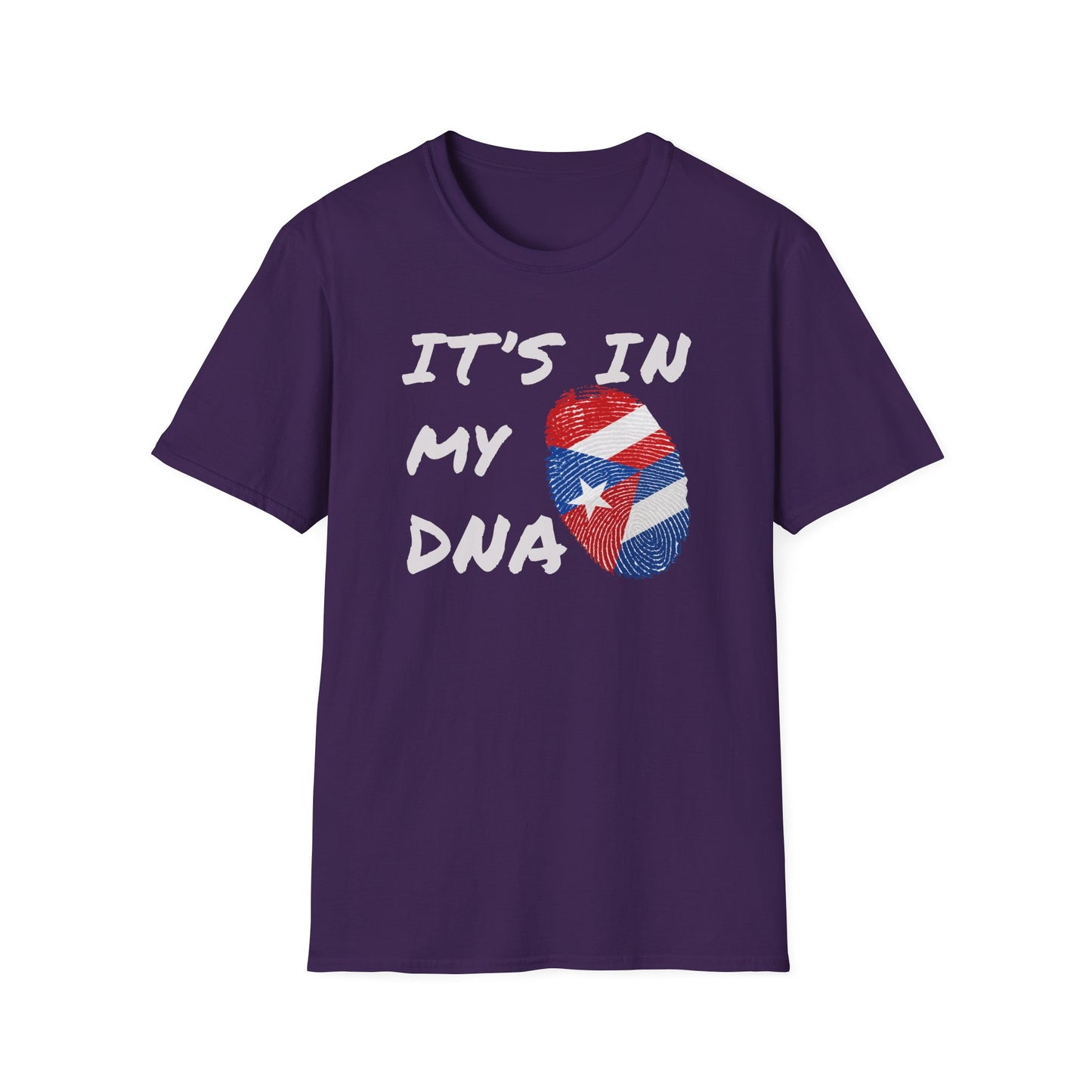 It's In My DNA Cuba-Rican Pride T-Shirt, Graphic Tee for Hispanic Heritage, Cuban - Puerto Rican Heritage, Cuba - Boriqua Pride Tee Gift