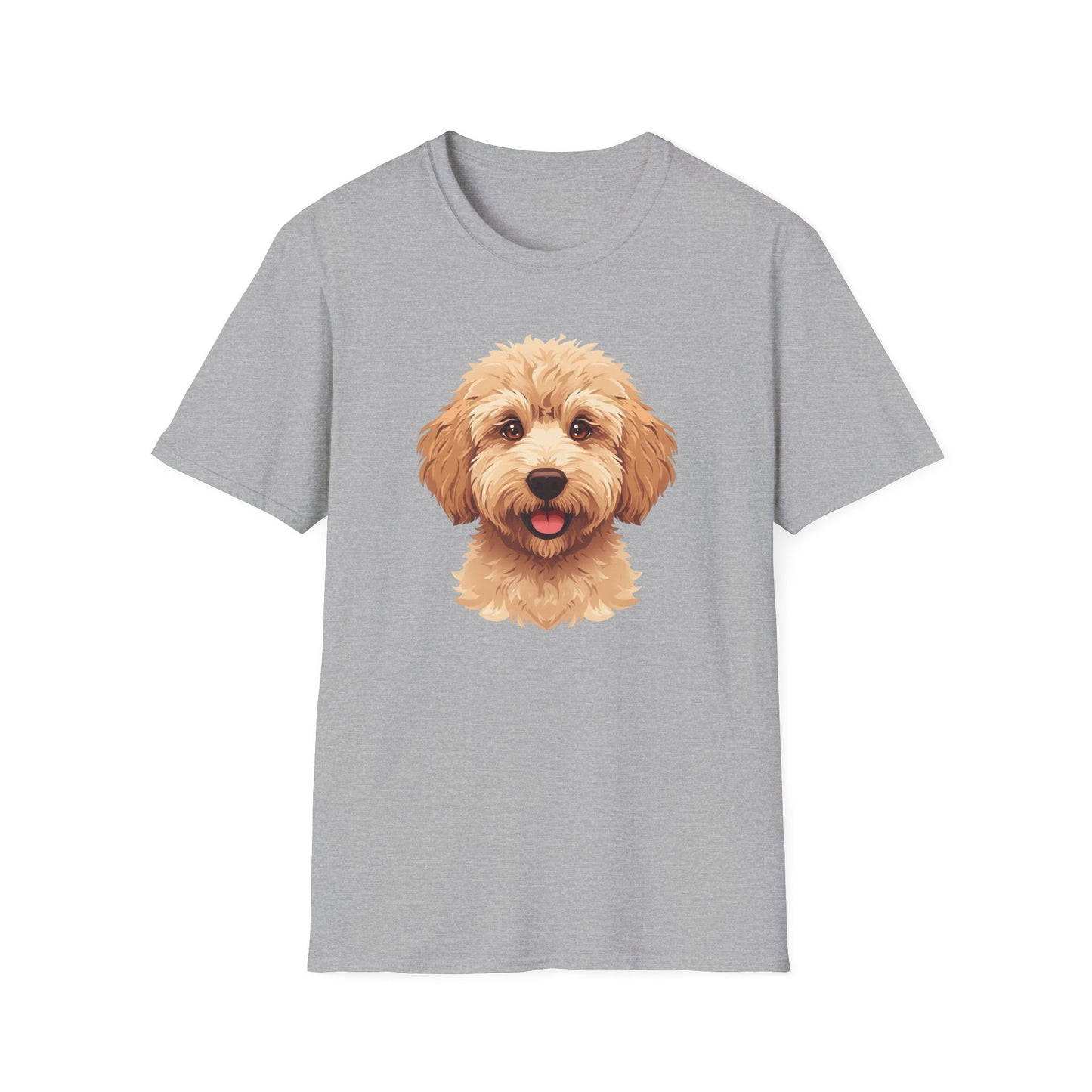 Labradoodle Dog Portrait Shirt – Labradoodle Dog Lover Gift, Cute Dog Mom Tee, Dog Dad Shirt, Pet Breed Apparel