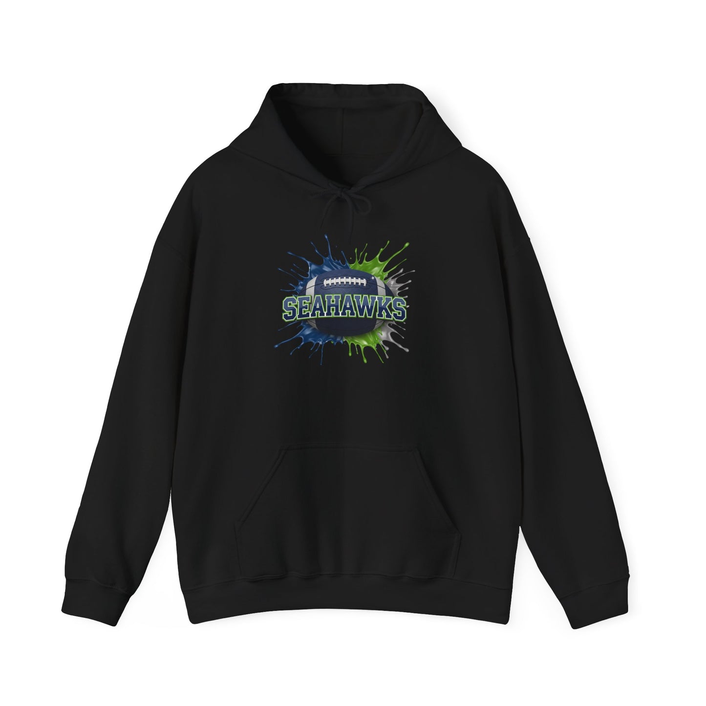 Seattle Football Hoodie, Seattle Team Hoodie, Football Gift for Seattle Fans, Game Day Sports Fan Apparel, Football Fan Gift