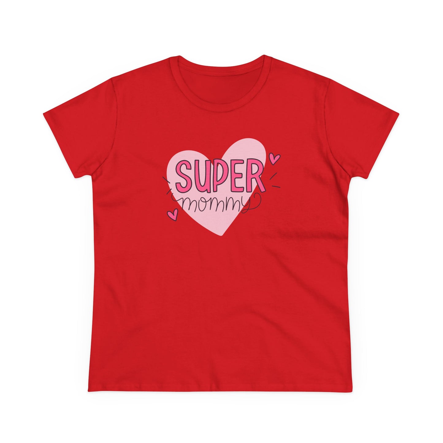 Super Mommy T-Shirt, Gift for Mom, Cute Summer Top, Mother's Day Gift, Family Gatherings, Casual Wear, Mom's Birthday, Supermom