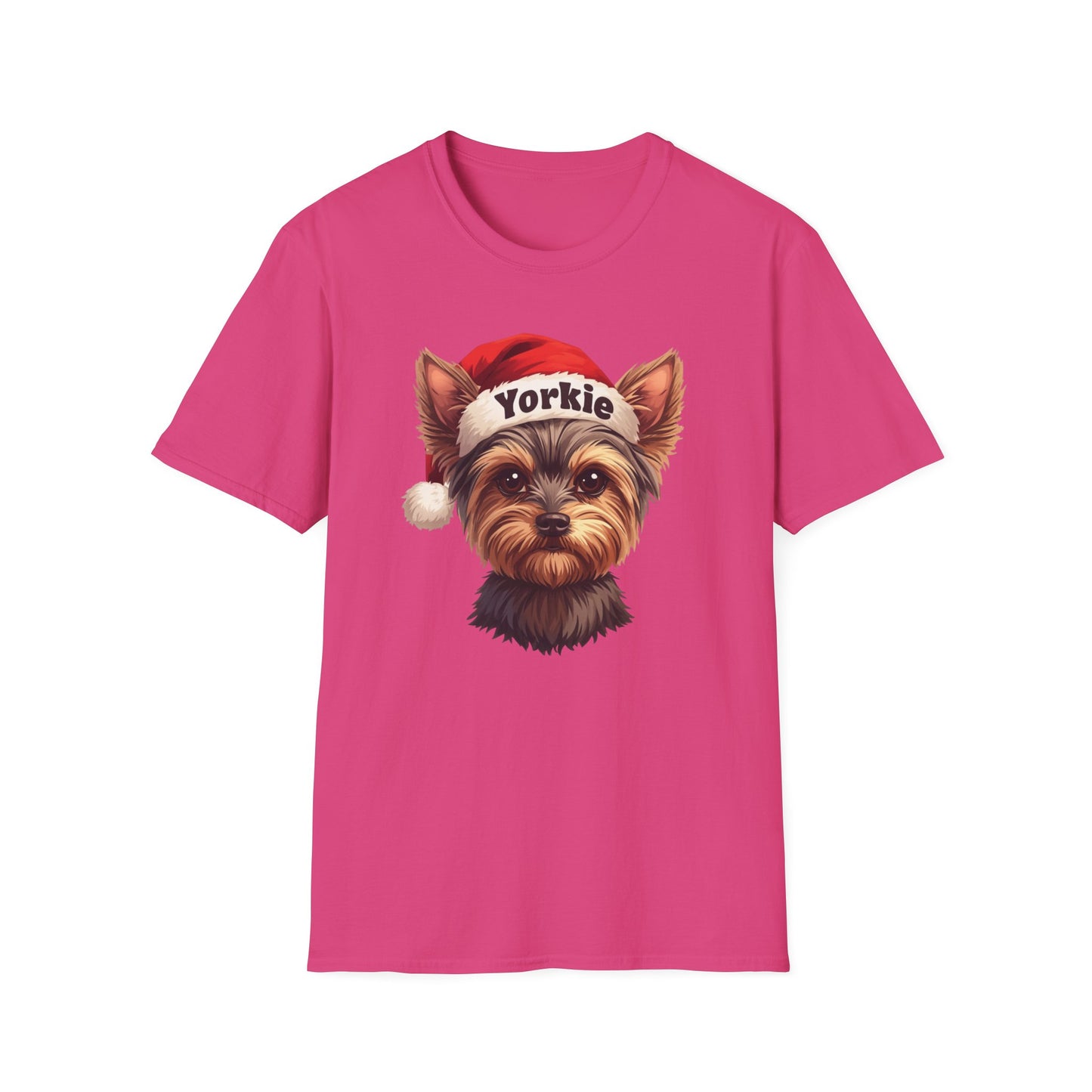Yorkshire Terrier Dog Portrait Shirt – Yorkie Dog Lover Gift, Cute Dog Mom Tee, Dog Dad Shirt, Pet Breed Apparel