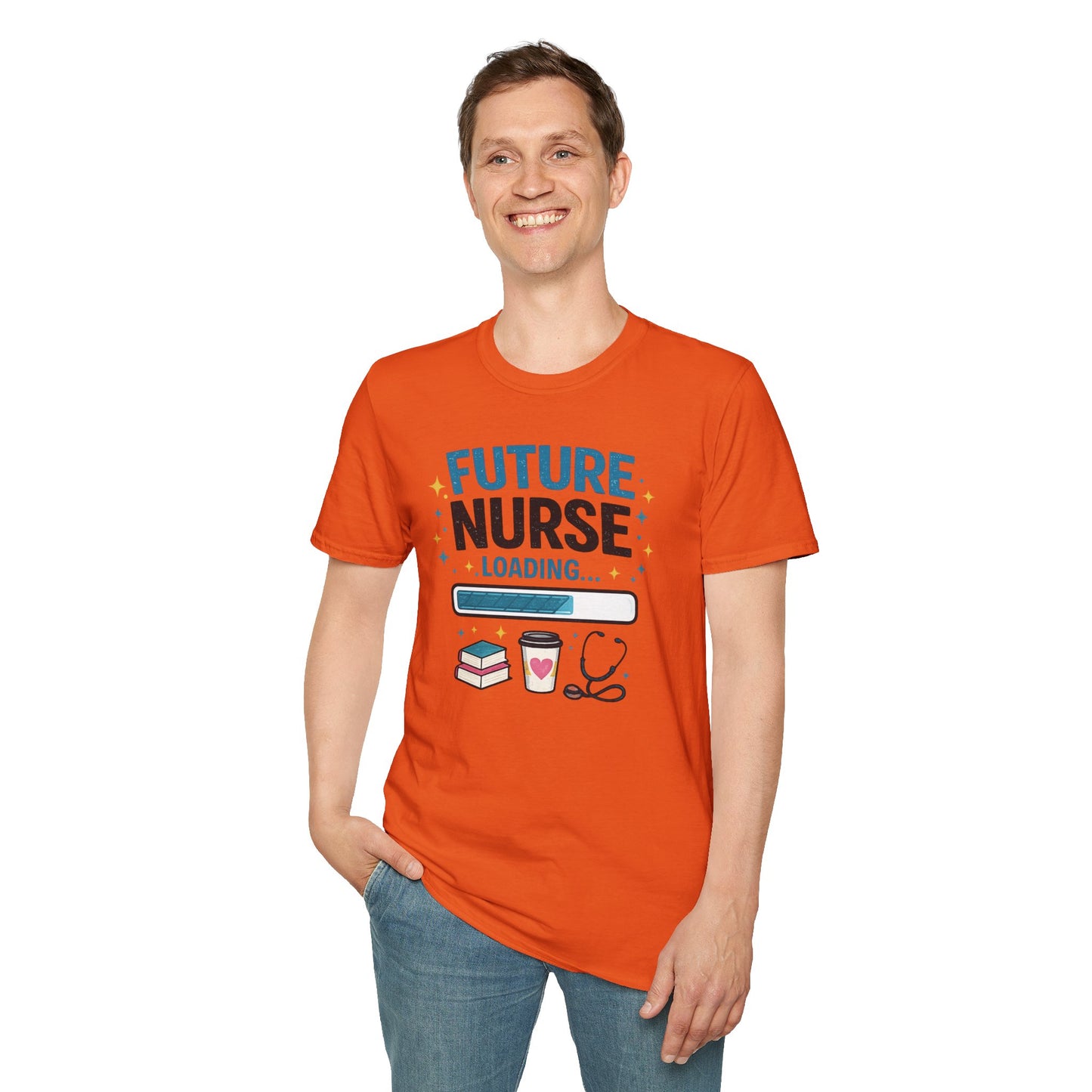 Future Nurse Loading Shirt – Funny Nursing Student T-Shirt, RN School Gift, Nursing School Graduation Tee, Nurse Student Gift Idea