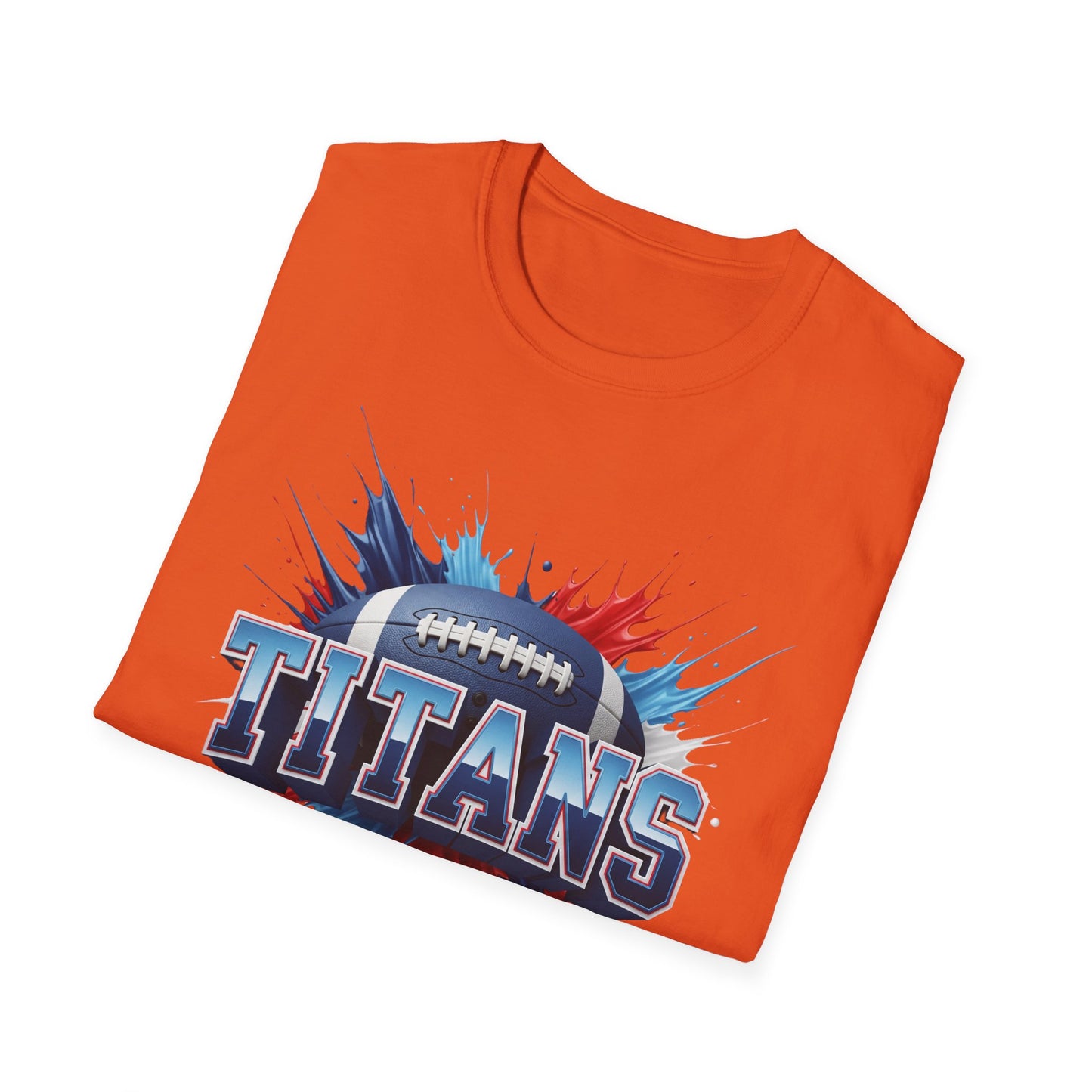 Tennessee Football Unisex T-Shirt, Tennessee Team Tee, Football Gift for Tennessee Fans, Game Day Shirt, Sports Fan Football Apparel