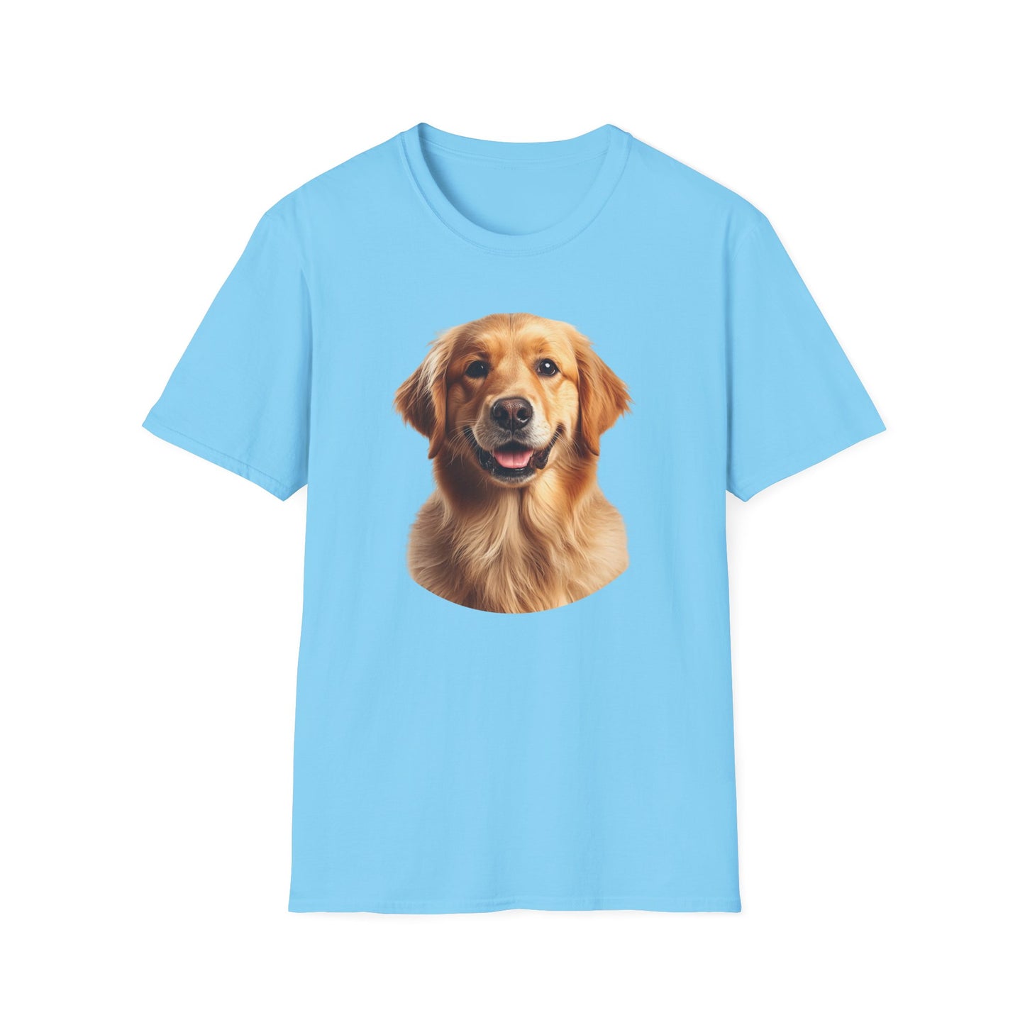 Golden Retriever Dog Portrait Shirt – Lab Dog Lover Gift, Cute Dog Mom Tee, Dog Dad Shirt, Pet Breed Apparel