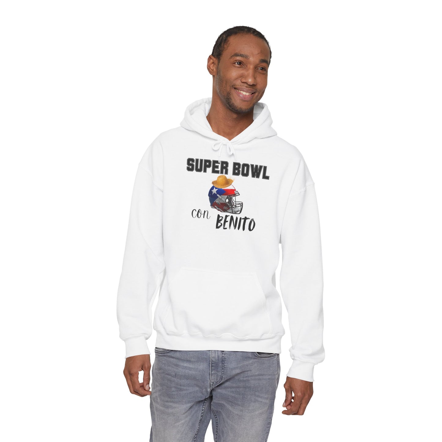 Benito Bowl Halftime Shirt 2026 Hoodie, Benito Bowl Hooded Sweatshirt, Football Fan Gift, Puerto Rico Heritage Hoodie, Boriqua Pride Gift