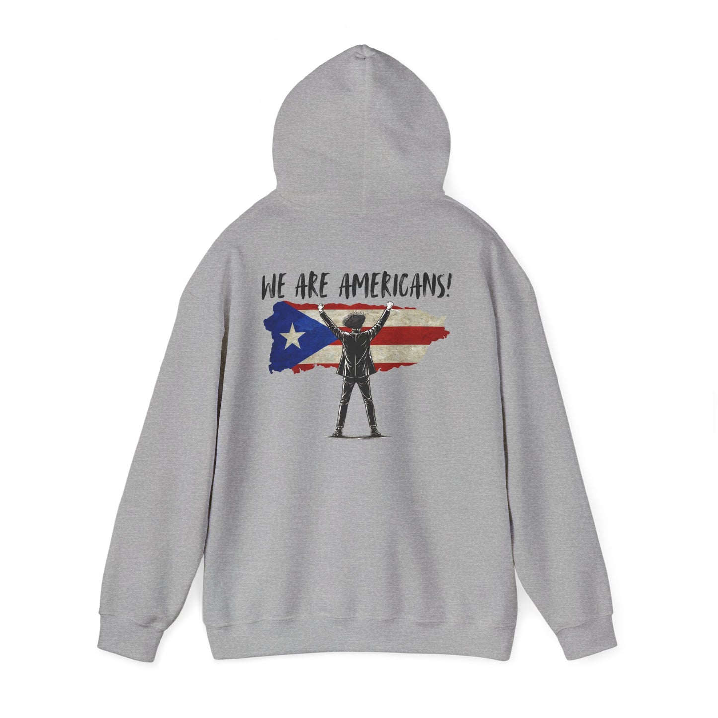 Benito Hoodie We are Americans , Benito Bowl, Football Fan Gift, Puerto Rico Boricua Heritage Culture Pride Hoodie