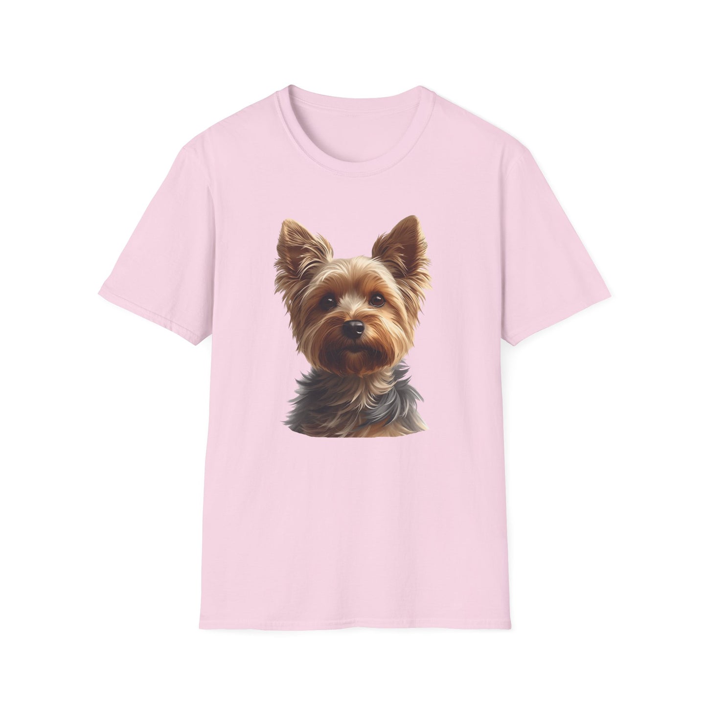 Yorkshire Terrier Dog Portrait Shirt – Yorkie Dog Lover Gift, Cute Dog Mom Tee, Dog Dad Shirt, Pet Breed Apparel