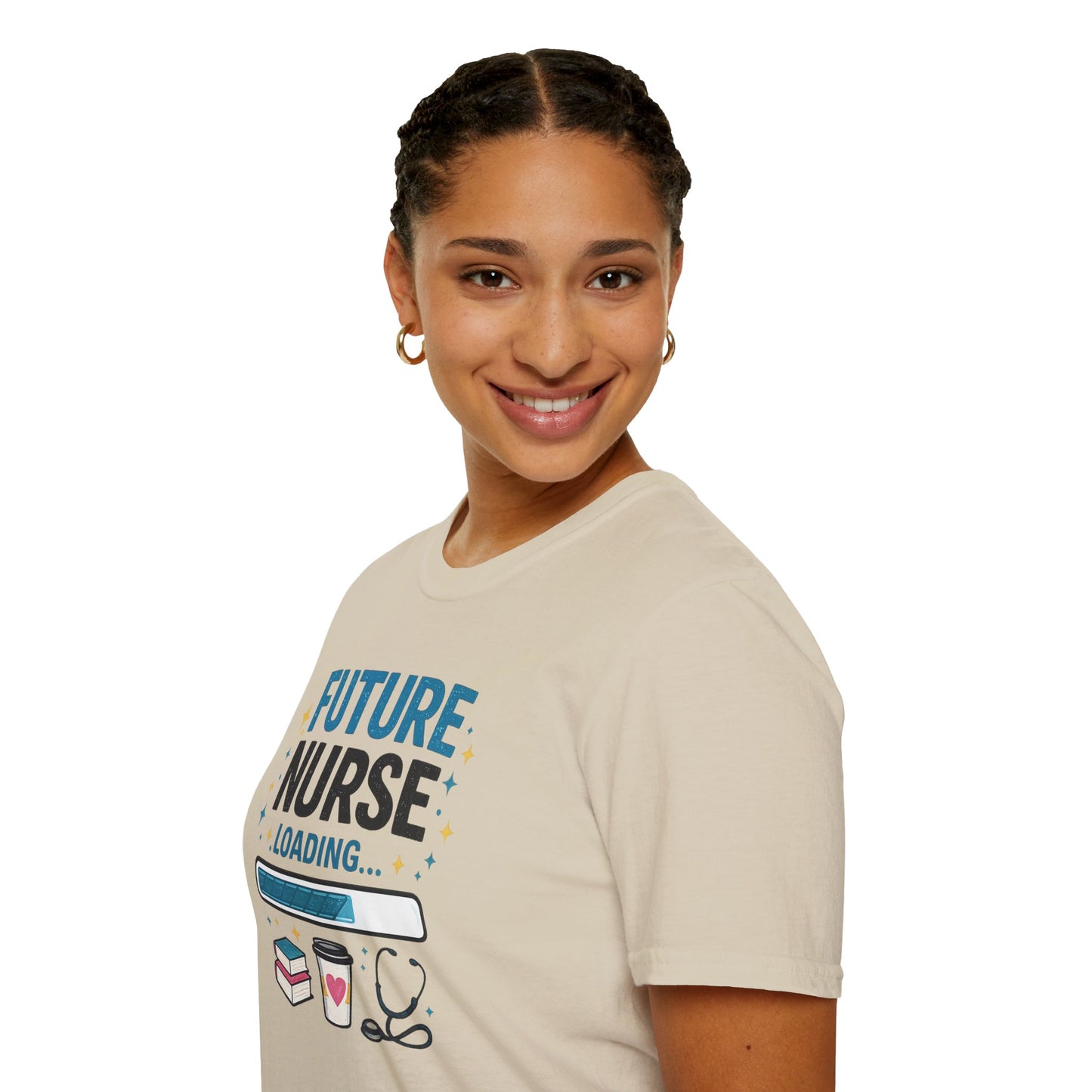 Future Nurse Loading Shirt – Funny Nursing Student T-Shirt, RN School Gift, Nursing School Graduation Tee, Nurse Student Gift Idea