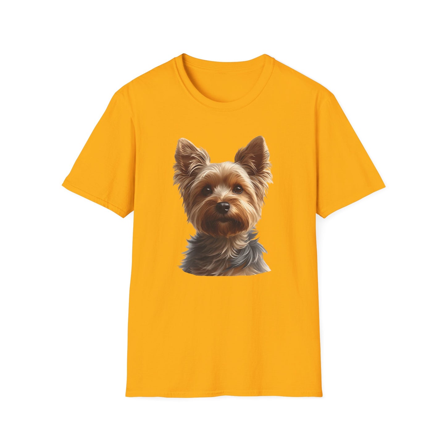Yorkshire Terrier Dog Portrait Shirt – Yorkie Dog Lover Gift, Cute Dog Mom Tee, Dog Dad Shirt, Pet Breed Apparel