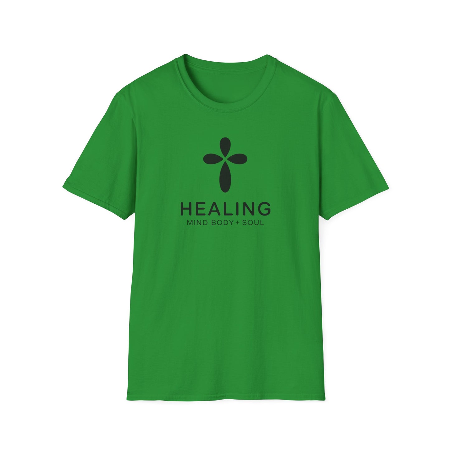 Healing Mind Body Soul T-Shirt – Minimalist Spiritual Wellness Tee, Inspirational Healing Shirt