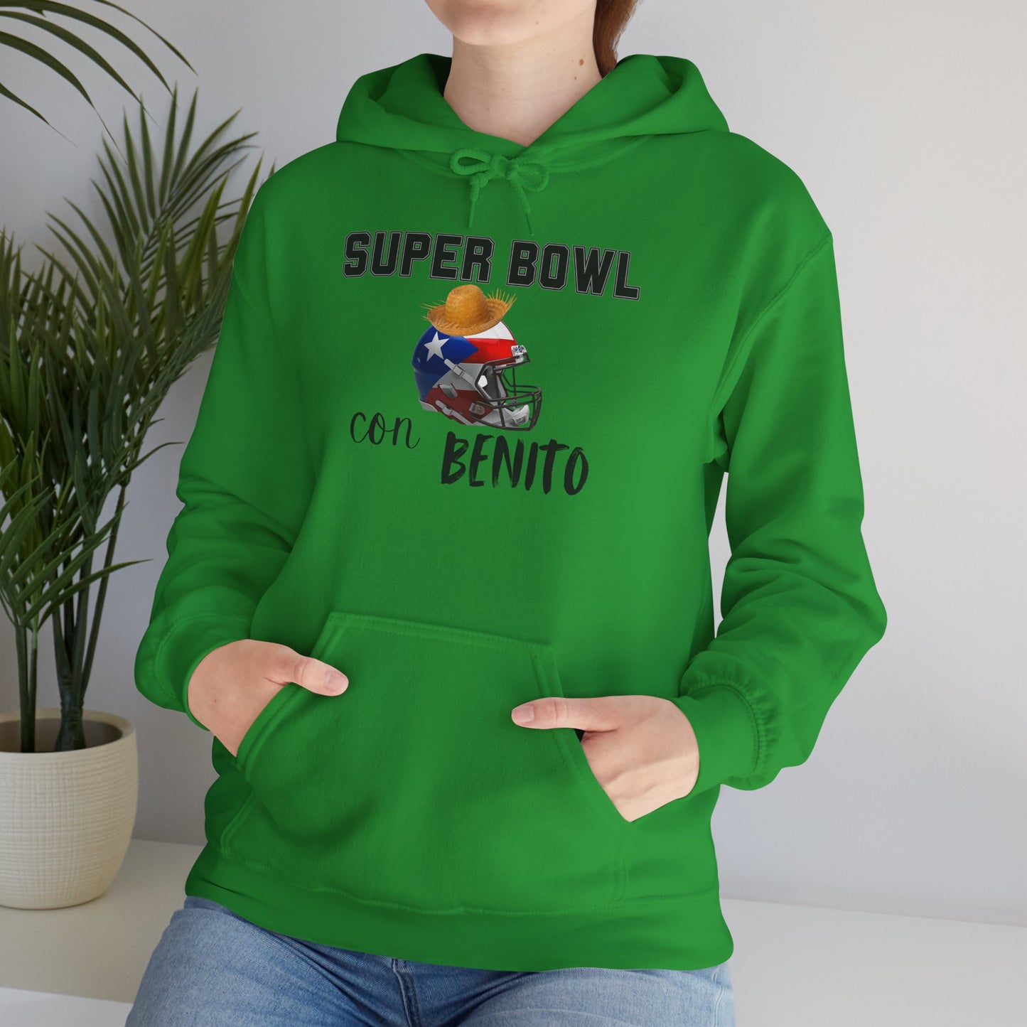 Benito Bowl Halftime Shirt 2026 Hoodie, Benito Bowl Hooded Sweatshirt, Football Fan Gift, Puerto Rico Heritage Hoodie, Boriqua Pride Gift