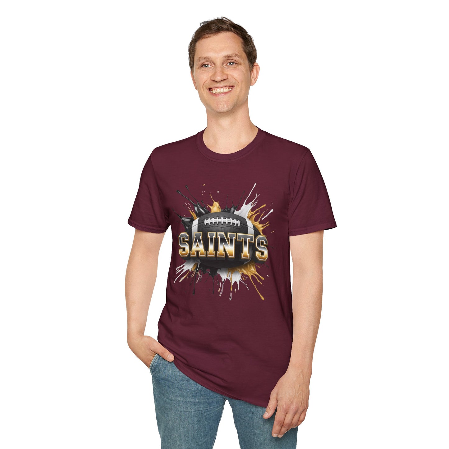 New Orleans Football Unisex T-Shirt, New Orleans Team Tee, Football Gift for New Orleans Fans, Game Day Shirt, Sports Fan Apparel Tee