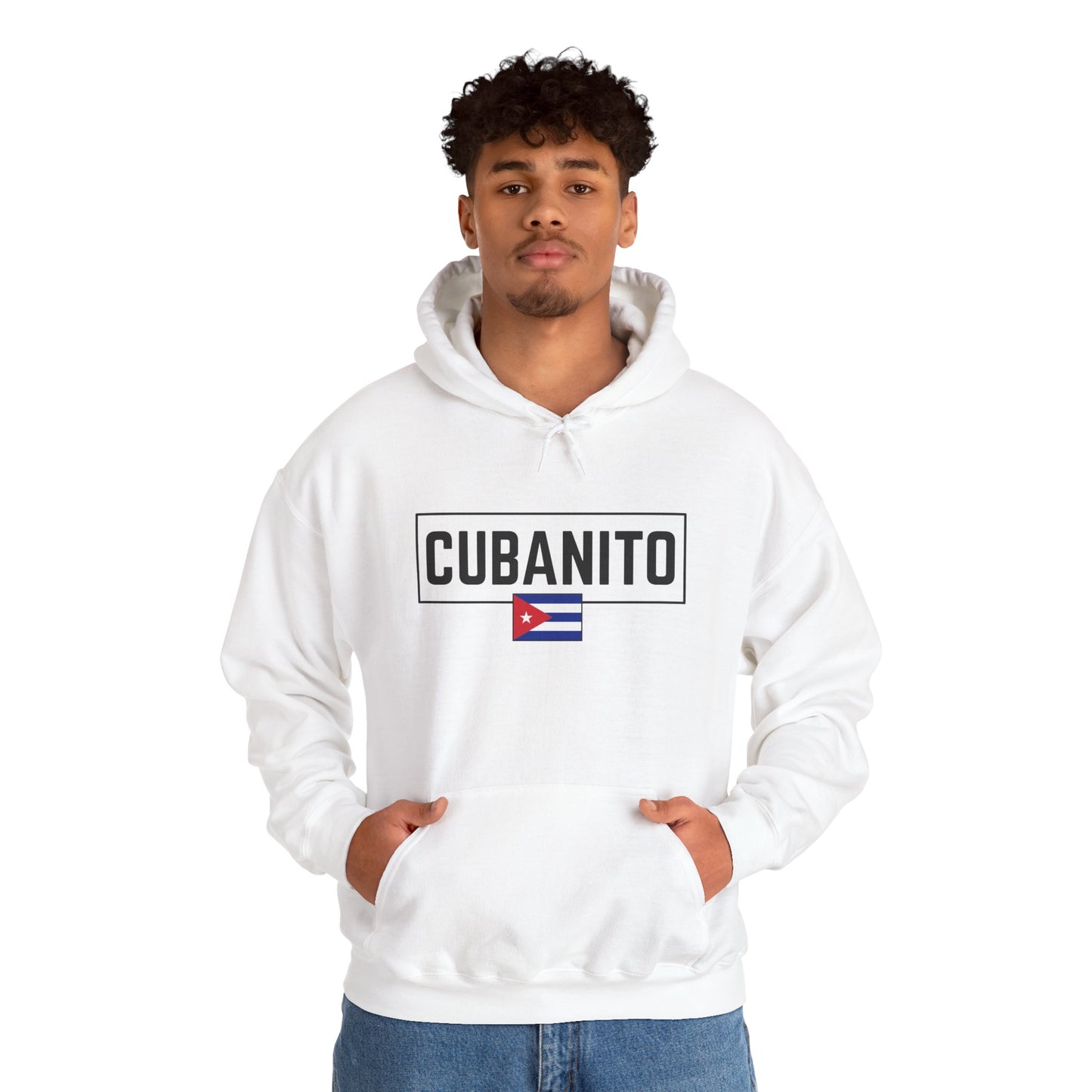 CUBANITO Hoodie – Cuban Flag Hoodie for Men, Latino Pride Hoodie, Cuba Heritage Top, Cuban Culture Graphic Hoodie