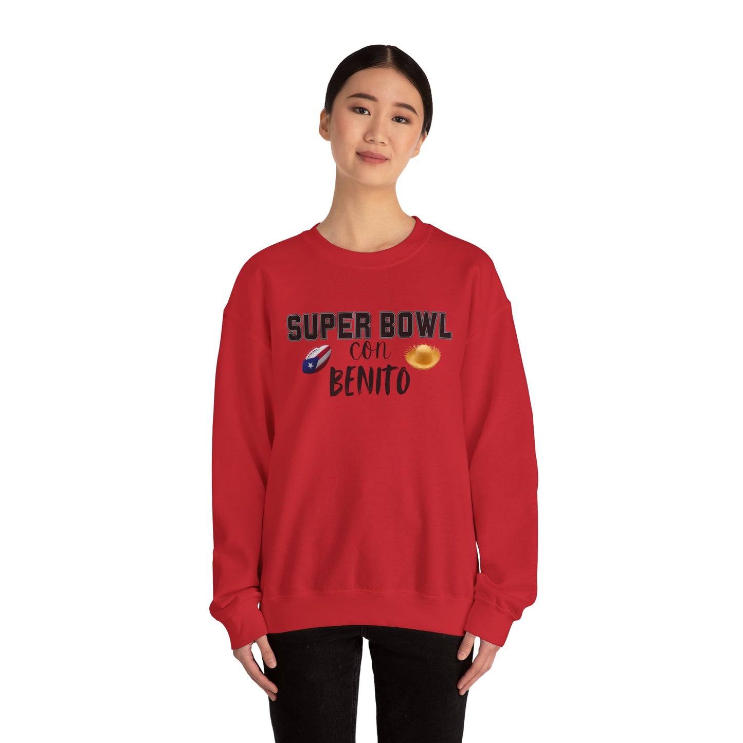 Benito Bowl Halftime 2026 Sweatshirt, Benito Bowl Shirt, Football Fan Gift, Puerto Rico Heritage Sweatshirt, Boriqua Pride Gift
