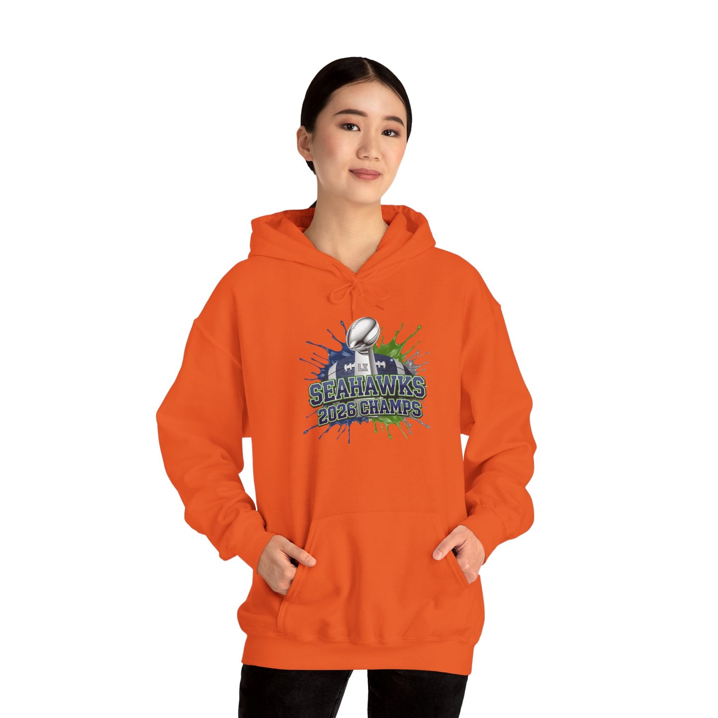 Seahawks 2026 Champions Hoodie – Seahawks Football 12s Fan Hoodie, 2026 football Champs, Football Gift