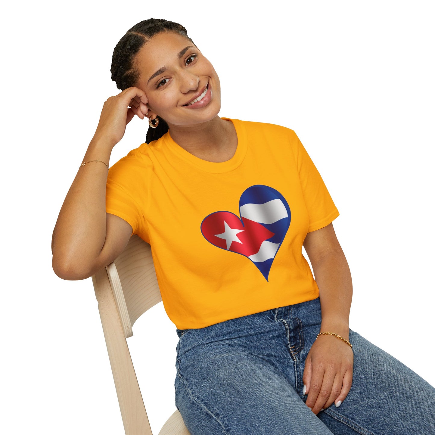 Cuba in my Heart T-Shirt, Cuba Shirt, Cuban Gift, Cuban Flag Shirt, Cubano Shirt, Cuban Flag shirt, Mother's Day Gift, Father's Day Gift