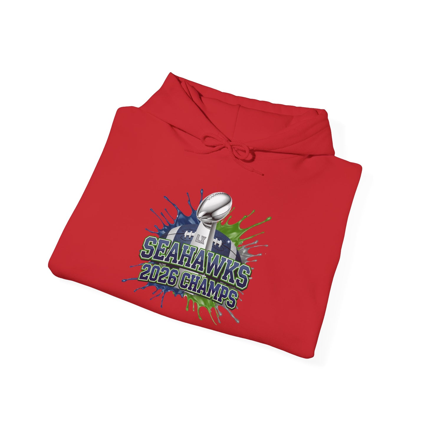 Seahawks 2026 Champions Hoodie – Seahawks Football 12s Fan Hoodie, 2026 football Champs, Football Gift