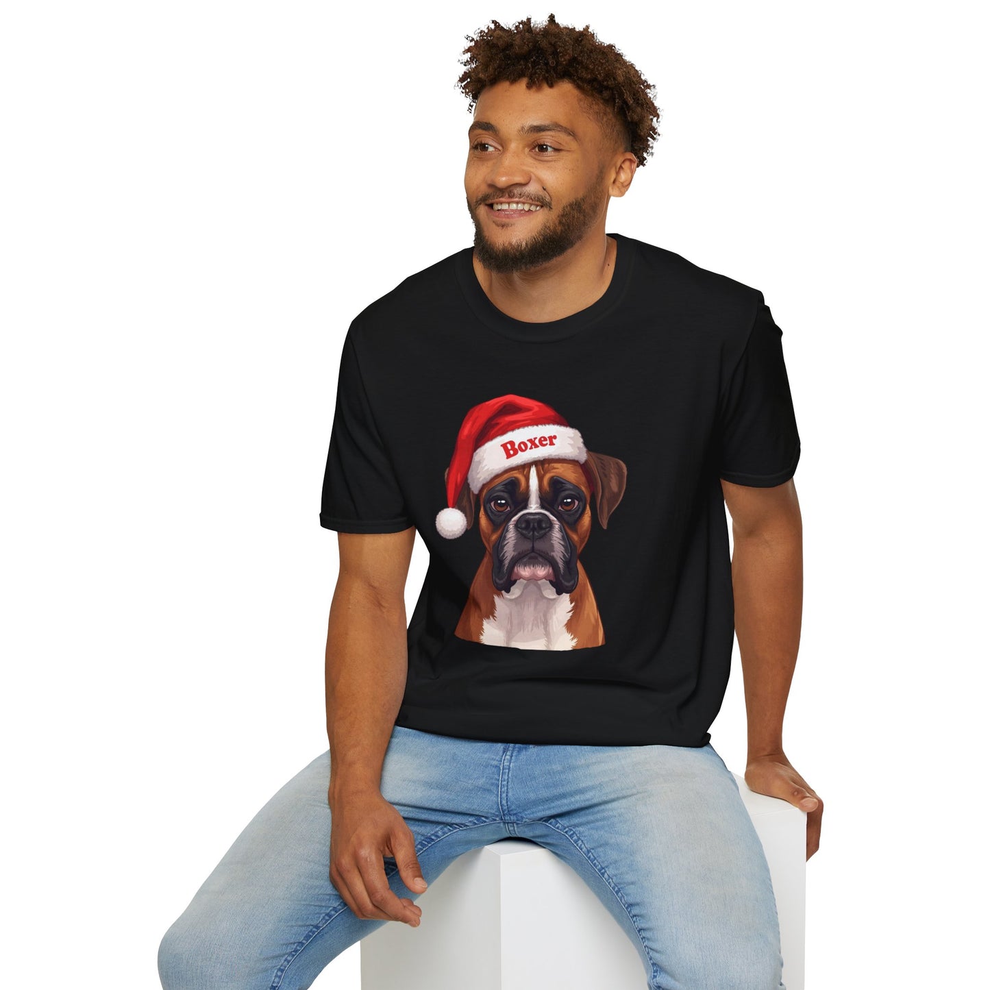 Boxer Dog Portrait Shirt – Boxer Dog Lover Gift, Cute Dog Mom Tee, Dog Dad Shirt, Pet Breed Apparel
