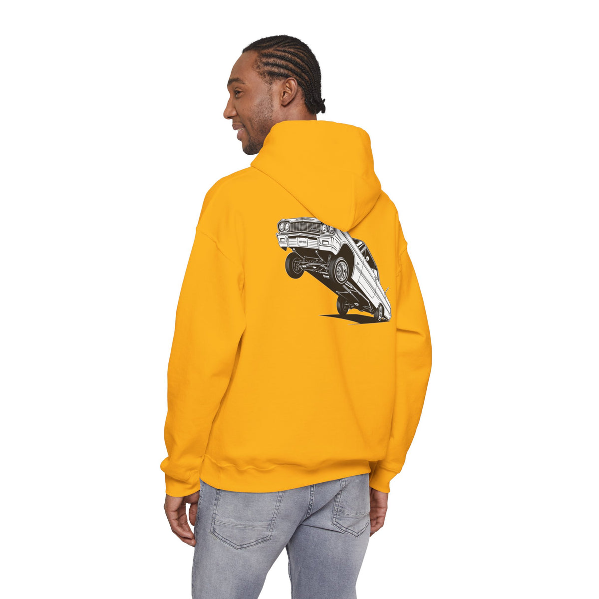 Classic Car Hoodie, Lowrider Car Hoodie, Vintage Auto Hoodie, Car Enthusiast Sweatshirt, Unisex Automotive Hoodie