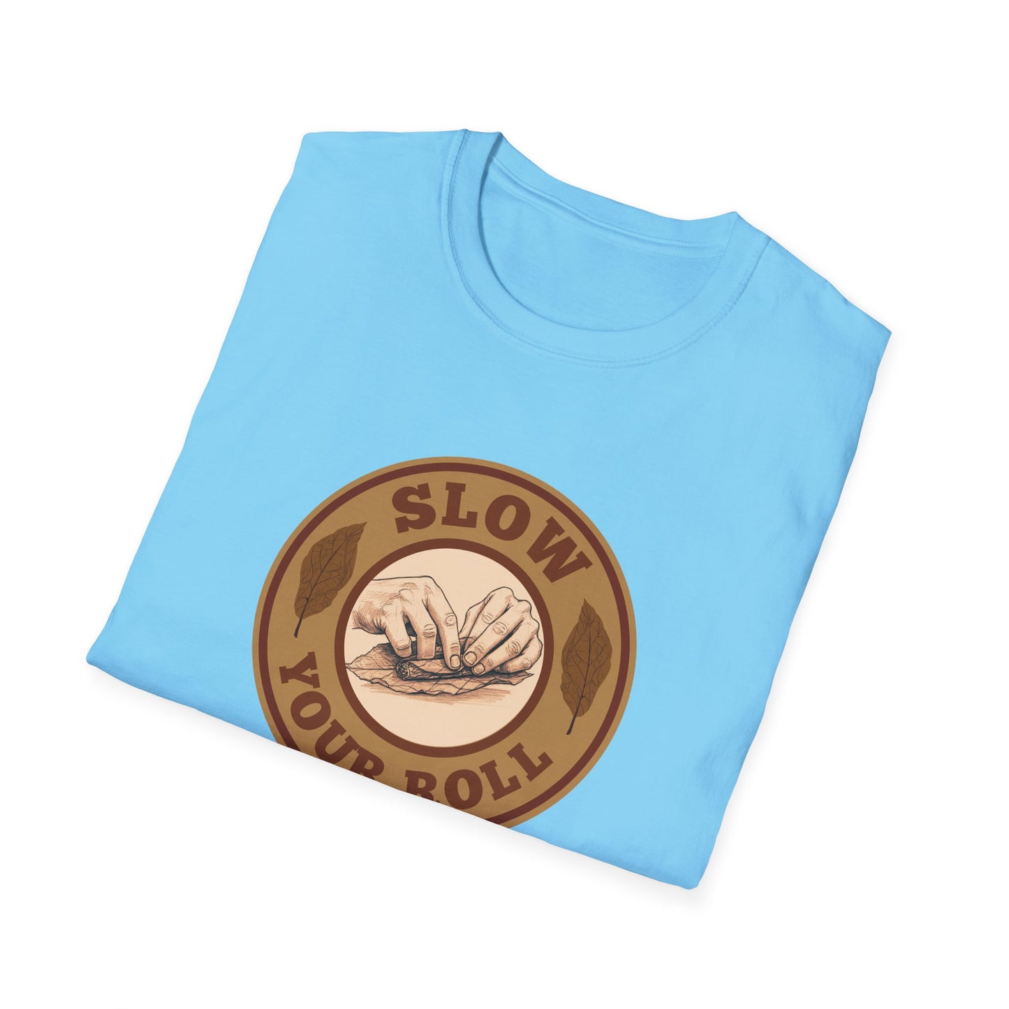 Slow Your Roll Cigar T-Shirt, BBQ Pool Party Shirt, Fathers Day Gift, Relaxation Leisure, Cigar lover Gift, Cigar Aficionado, Dad Gift