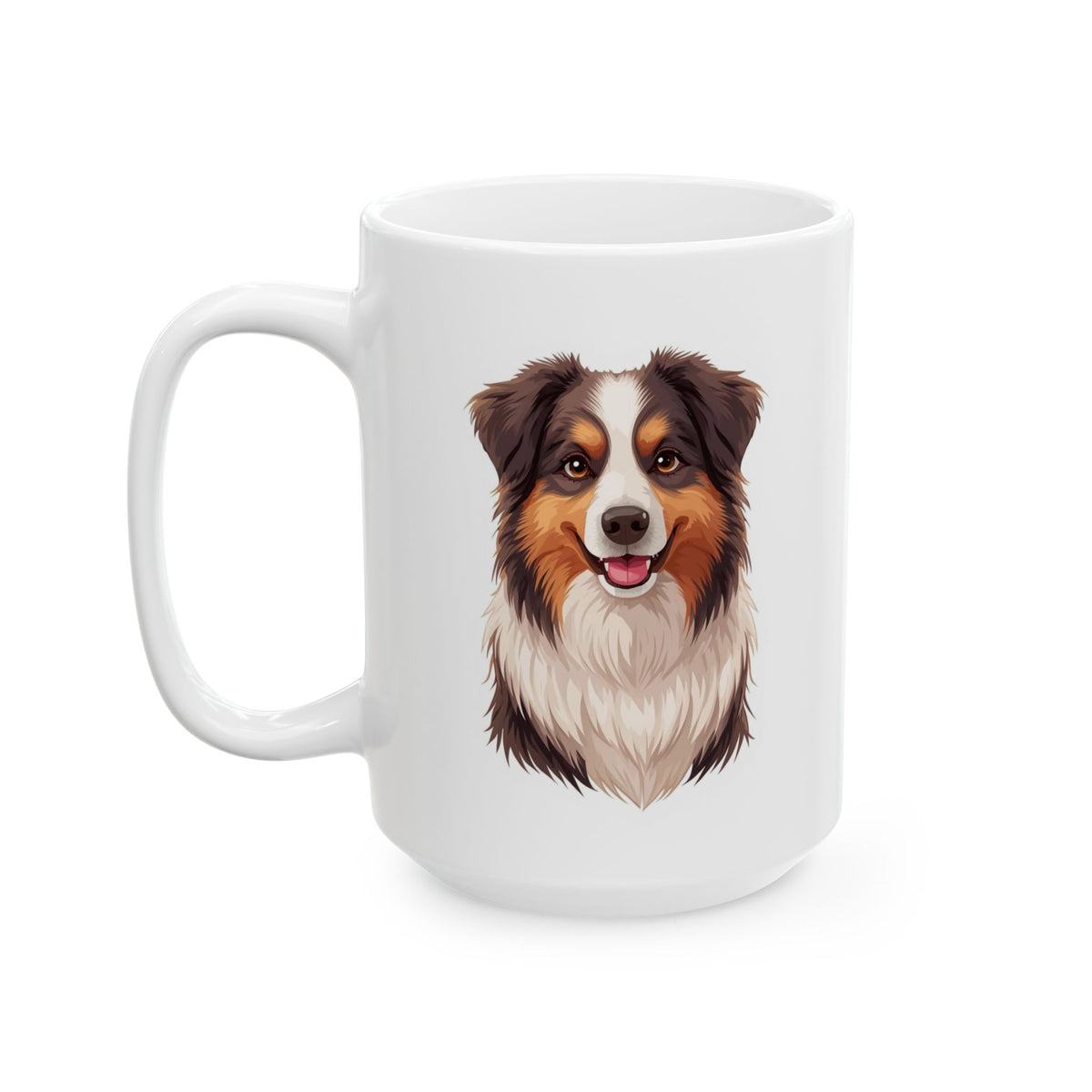 Australian Shepherd Coffee Mug, Aussie Dog Mug, Dog Lover Mug, Pet Parent Gift, Aussie Mom Dad Cup 11oz or 15oz, Dog Lover Gift