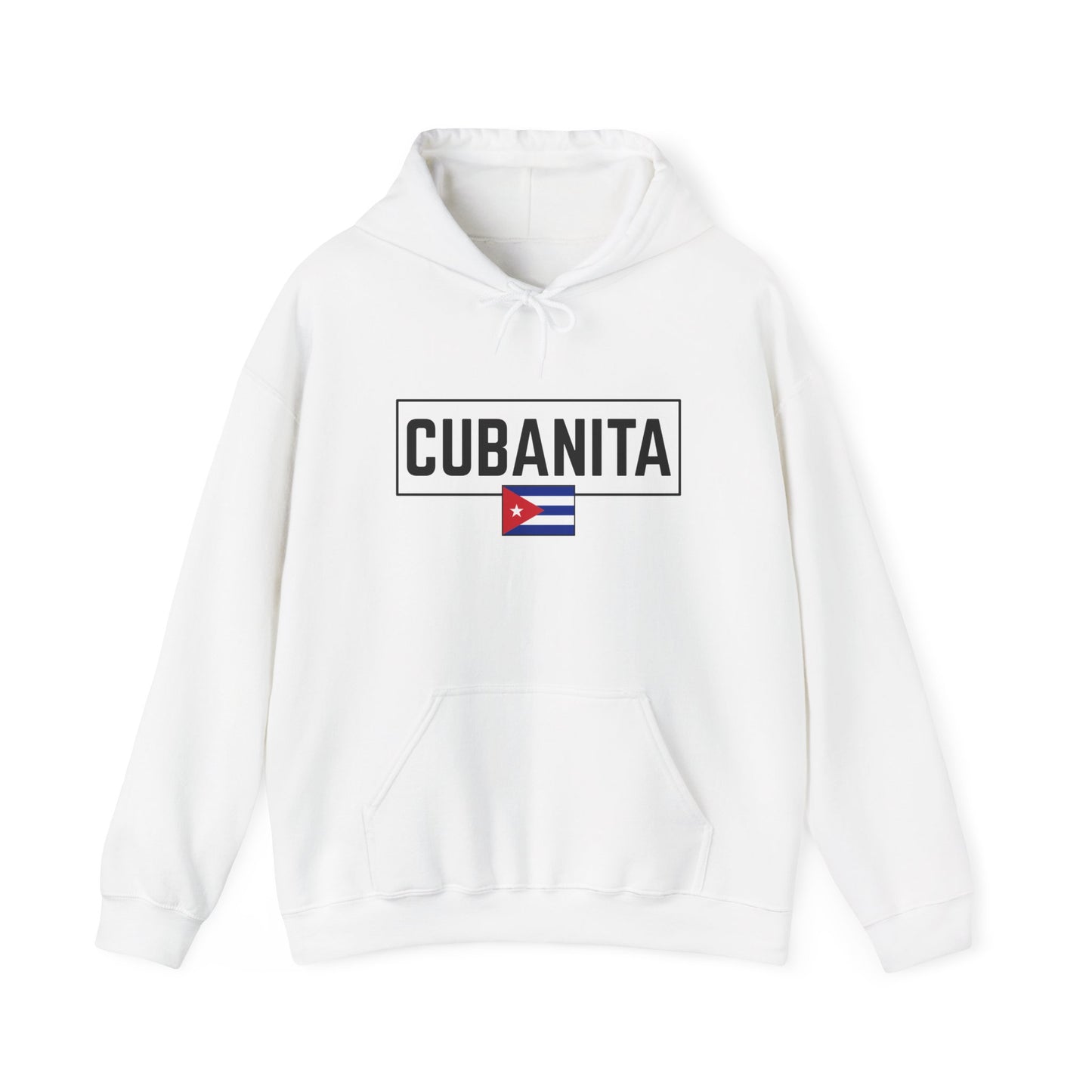 CUBANITA Hoodie – Cuban Flag Hoodie for Women, Latina Pride Hoodie, Cuba Heritage Top, Cuban Culture Graphic Hoodie