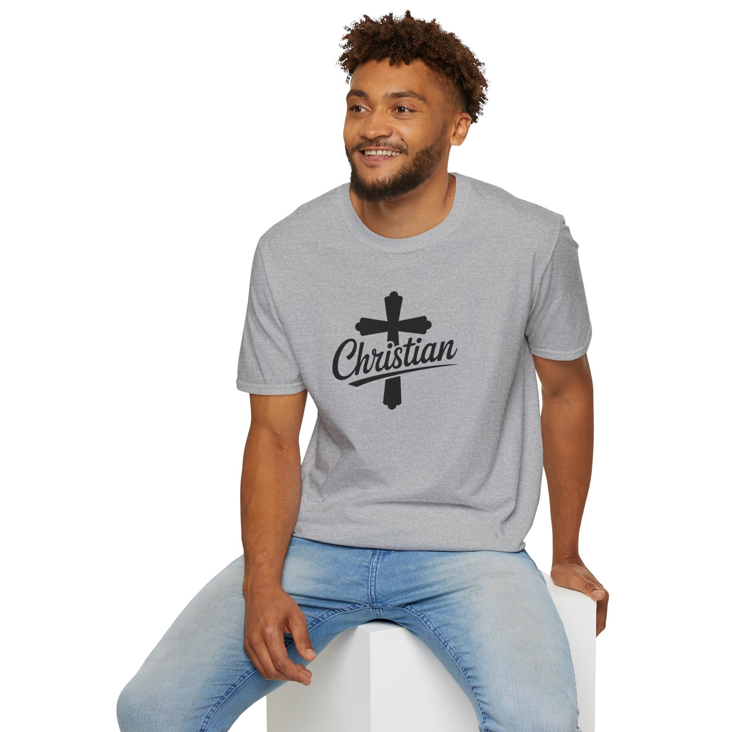 Christian Cross T-Shirt – Faith-Based Religious Tee for Men & Women, Inspirational Christian Apparel