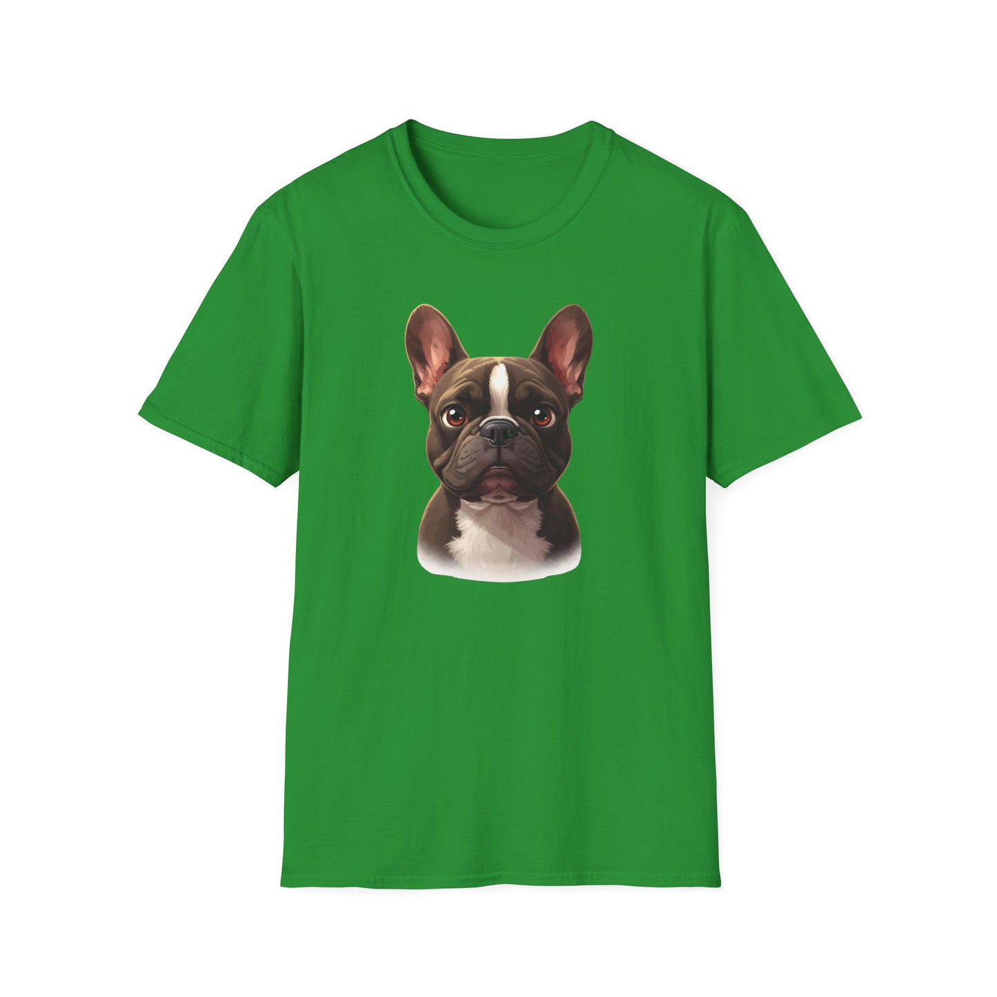 French Bulldog Dog Portrait Shirt – Frenchie Dog Lover Gift, Cute Dog Mom Tee, Dog Dad Shirt, Pet Breed Apparel