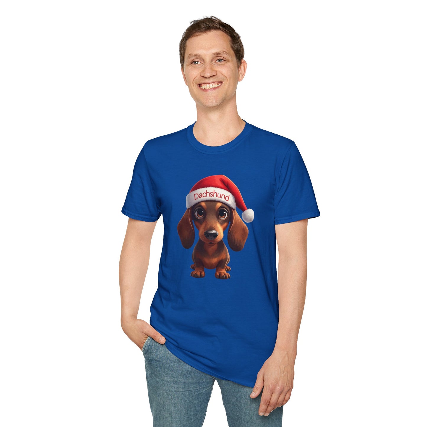 Dachshund Dog Portrait Shirt – Wiener Dog Lover Gift, Cute Dog Mom Tee, Dog Dad Shirt, Pet Breed Apparel
