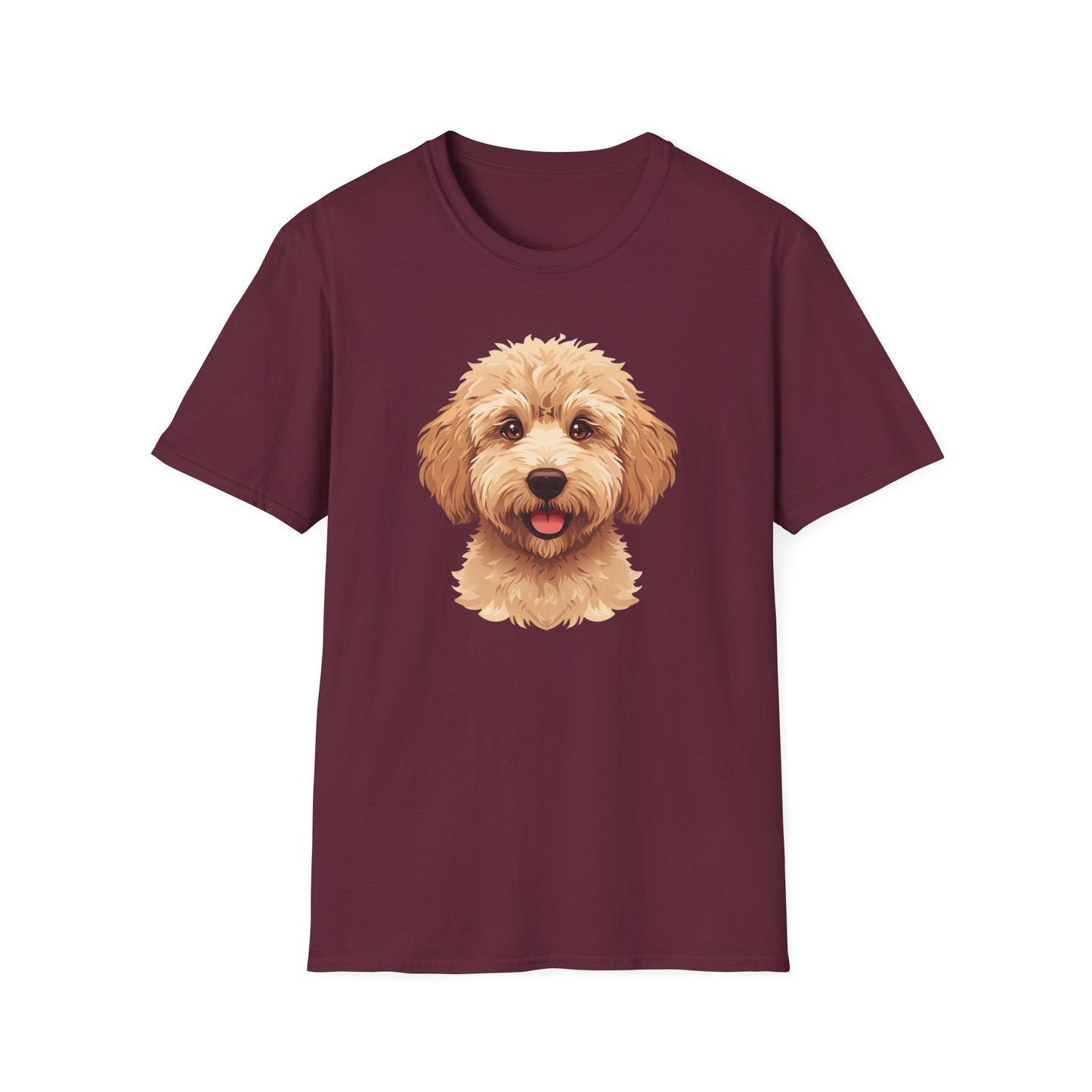 Labradoodle Dog Portrait Shirt – Labradoodle Dog Lover Gift, Cute Dog Mom Tee, Dog Dad Shirt, Pet Breed Apparel
