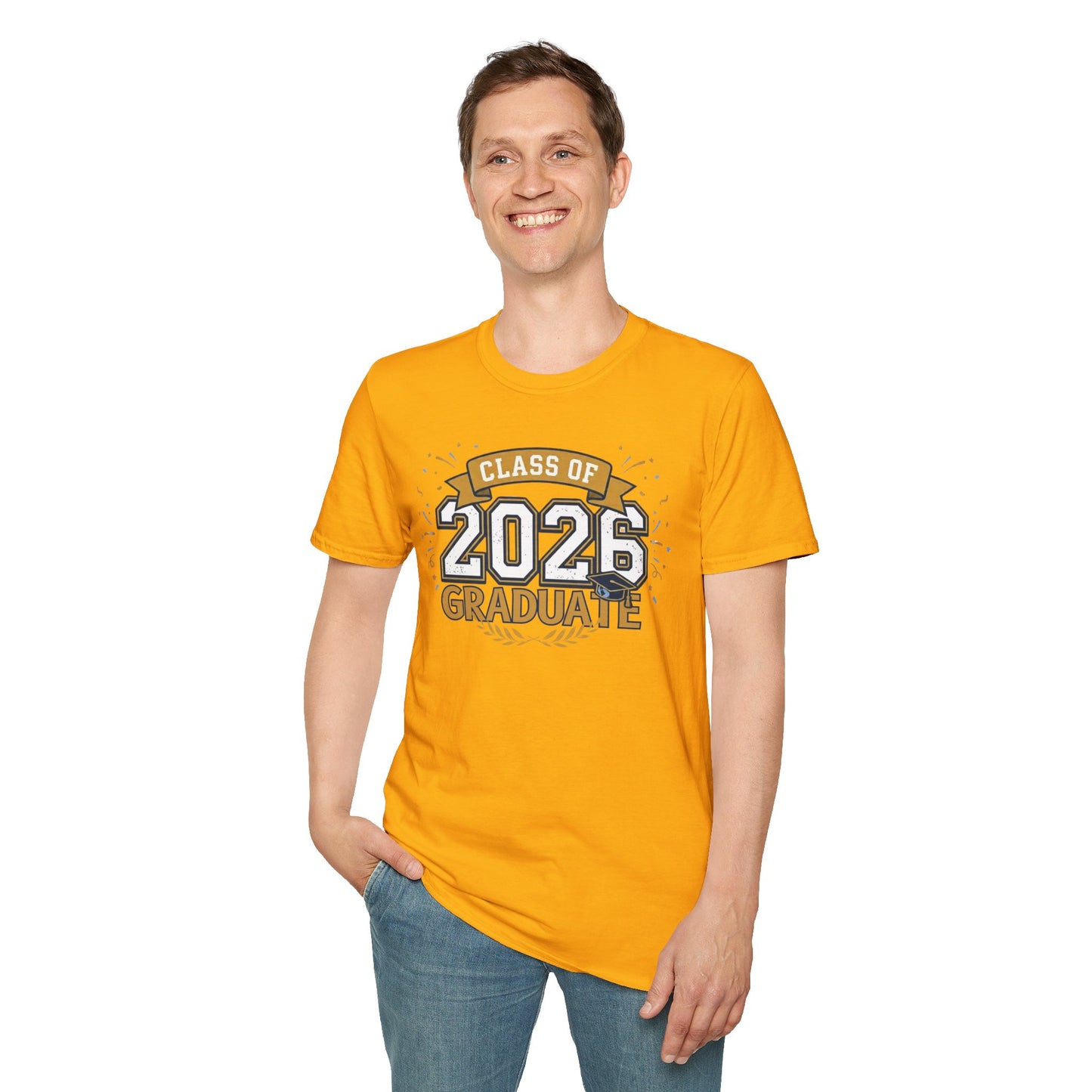 Class of 2026 Graduate T-Shirt – Graduation Gift Tee, Senior 2026 Shirt, High School or College Grad Celebration Apparel