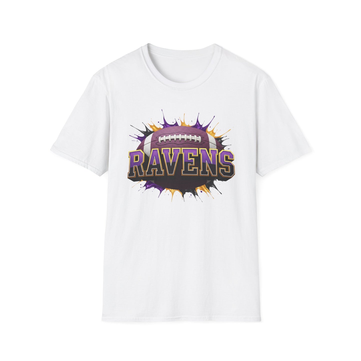 Baltimore Football Unisex T-Shirt, Baltimore Team Tee, Football Gift for Baltimore Fans, Game Day Shirt, Sports Fan Apparel Football Tee