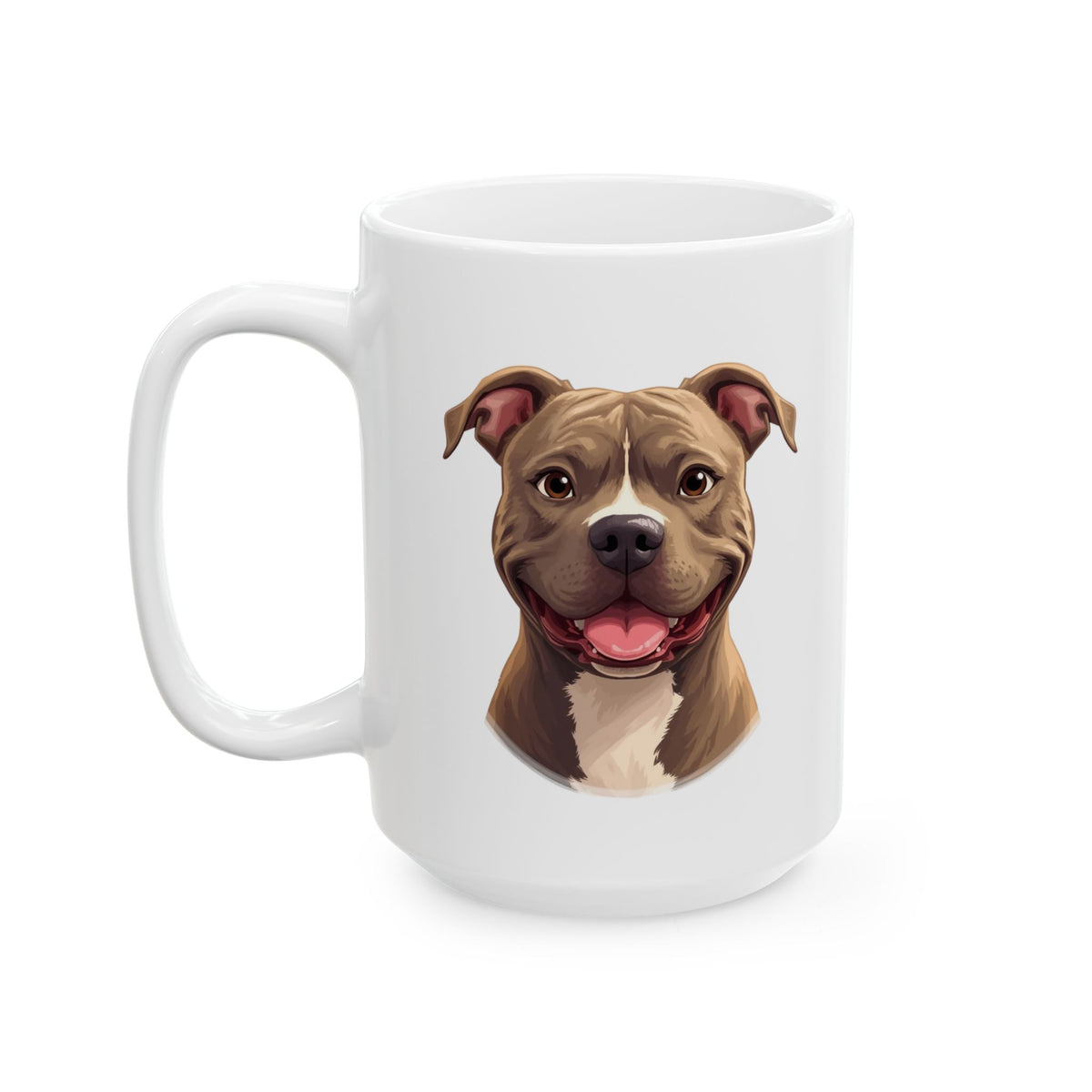 Pit Bull Coffee Mug, Bully Breed Dog Mug, Dog Lover Mug, Pet Parent Gift, Pit Bull Mom Dad Cup 11oz or 15oz, Dog Lover Gift