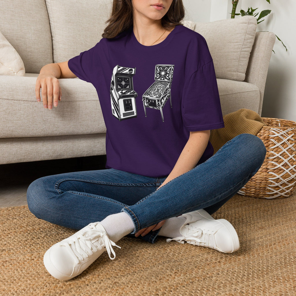 Arcade Game Shirt, Retro Pinball T-Shirt, Vintage Gaming Tee, Game Room Gift, Old School Gamer Shirt