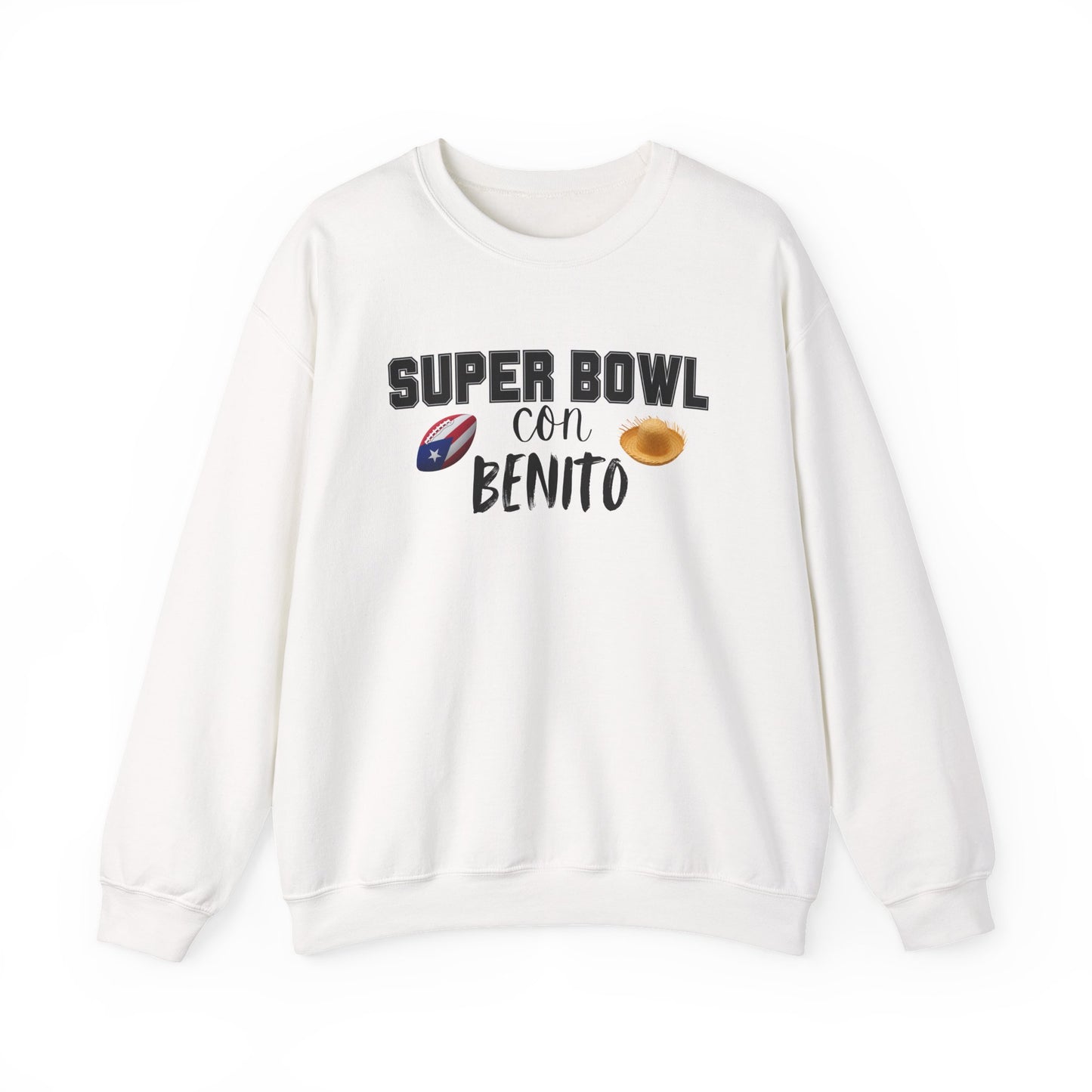 Benito Bowl Halftime 2026 Sweatshirt, Benito Bowl Shirt, Football Fan Gift, Puerto Rico Heritage Sweatshirt, Boriqua Pride Gift
