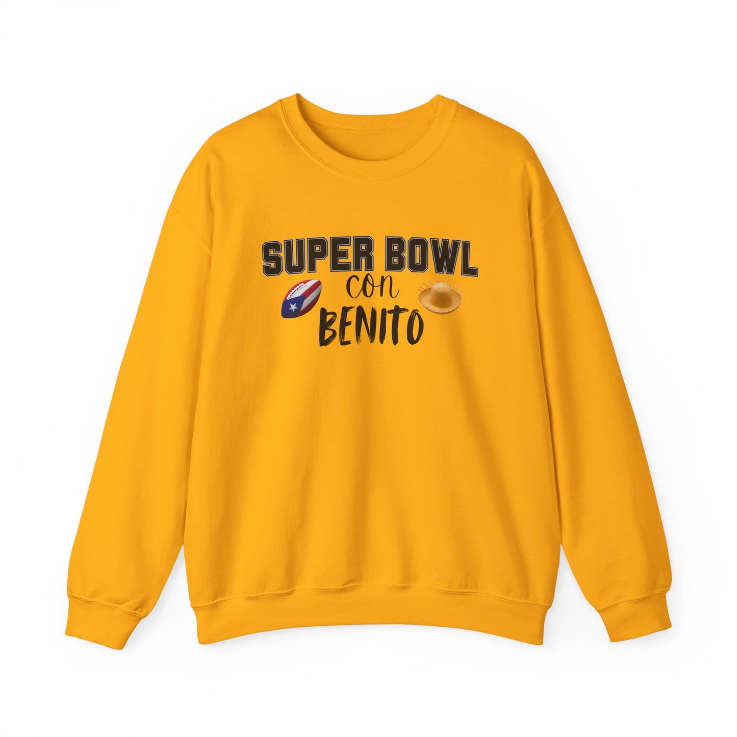 Benito Bowl Halftime 2026 Sweatshirt, Benito Bowl Shirt, Football Fan Gift, Puerto Rico Heritage Sweatshirt, Boriqua Pride Gift
