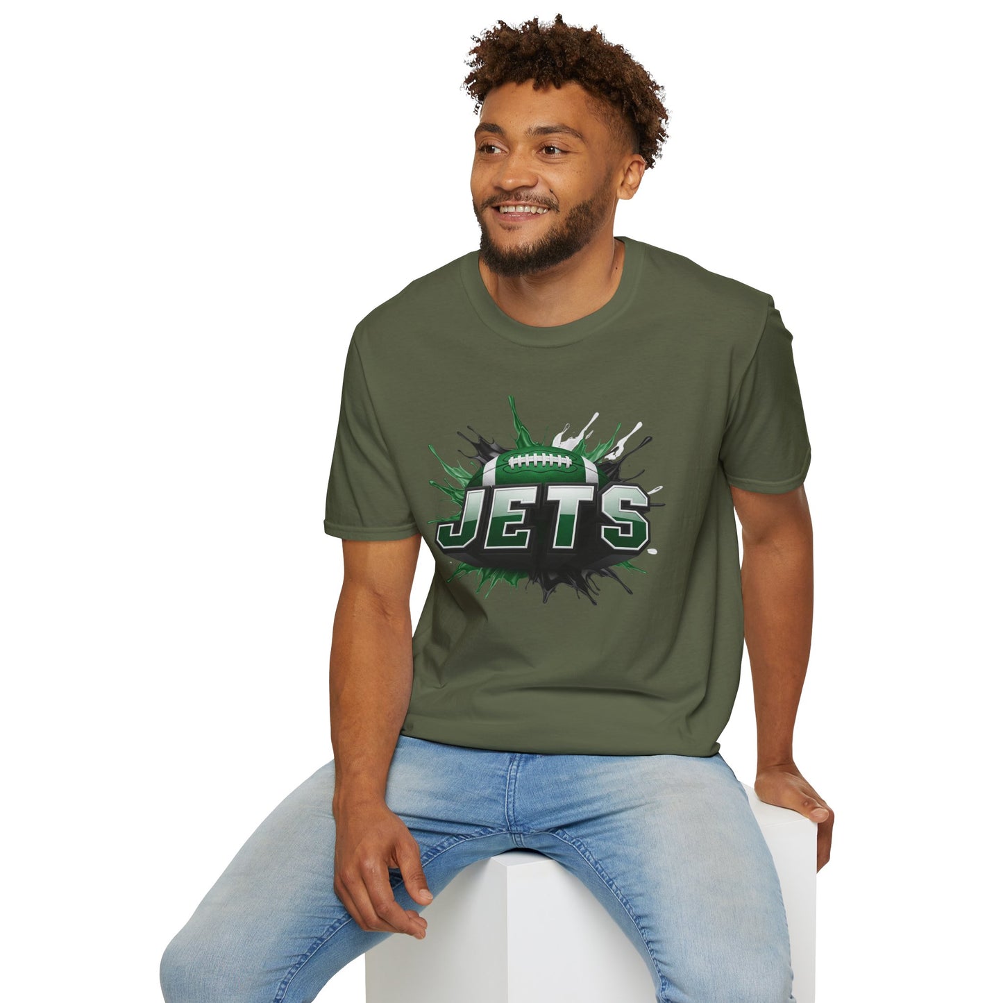New York Football Unisex T-Shirt, New York Team Tee, Football Gift for New York Fans, Game Day Shirt, Sports Fan Apparel Football Tee