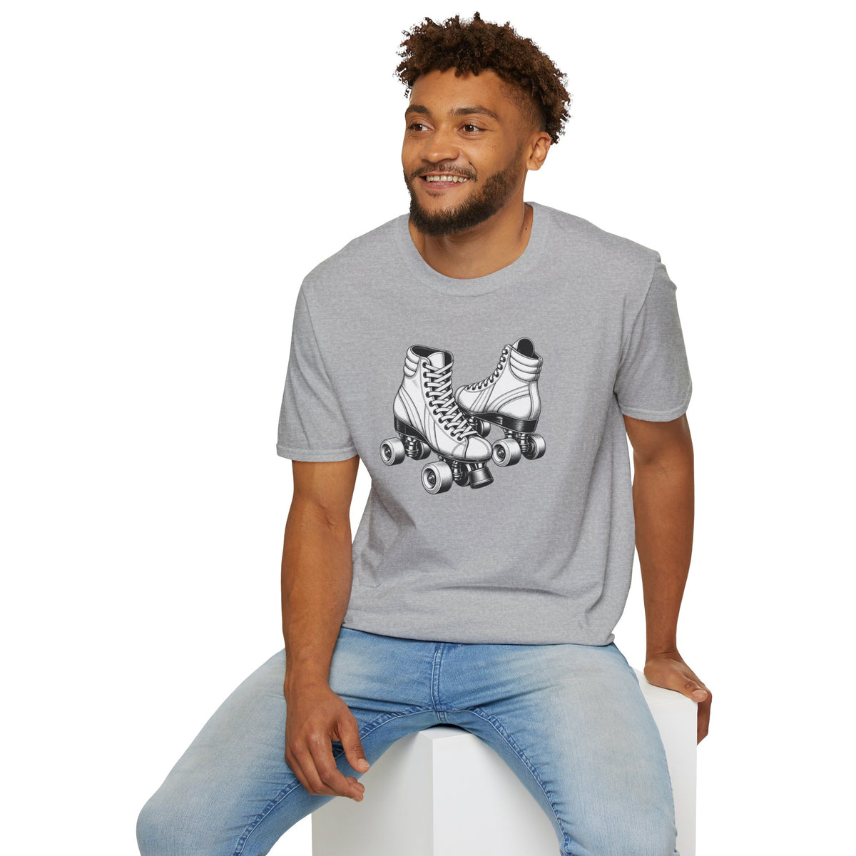 Retro Roller Skates Shirt, Quad Skate T-Shirt, Vintage Roller Rink Tee, Roller Skater Gift