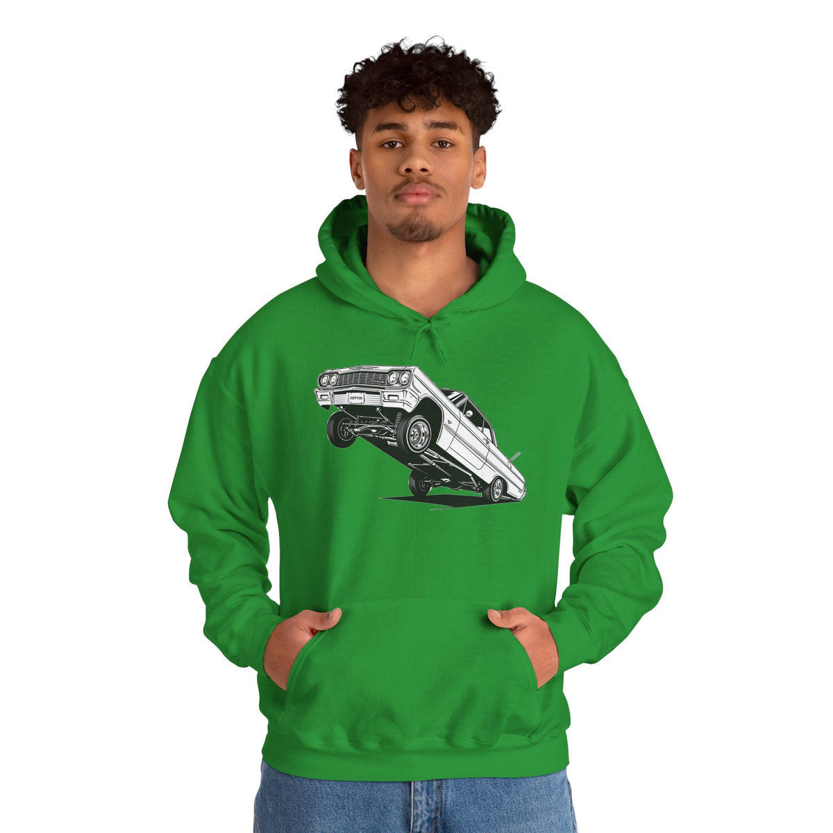 Classic Car Hoodie, Lowrider Car Hoodie, Vintage Auto Hoodie, Car Enthusiast Sweatshirt, Unisex Automotive Hoodie