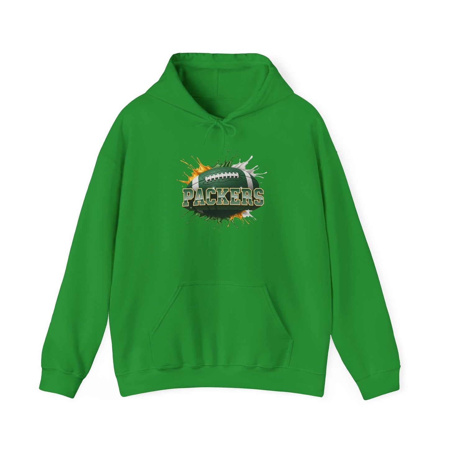 Green Bay Football Hoodie, Green Bay Team Hoodie, Football Gift for Green Bay Fans, Game Day Sports Fan Apparel, Football Fan Gift