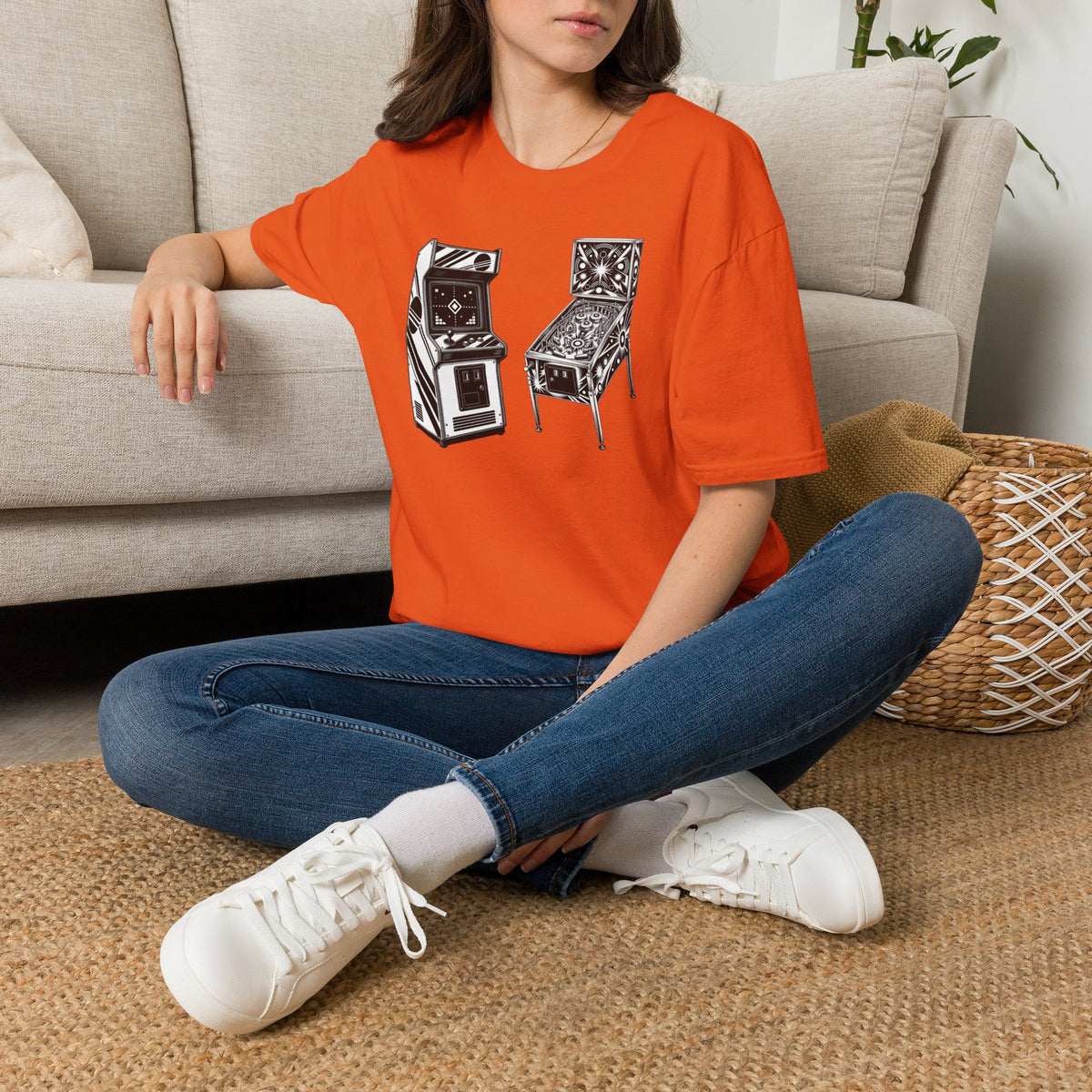 Arcade Game Shirt, Retro Pinball T-Shirt, Vintage Gaming Tee, Game Room Gift, Old School Gamer Shirt