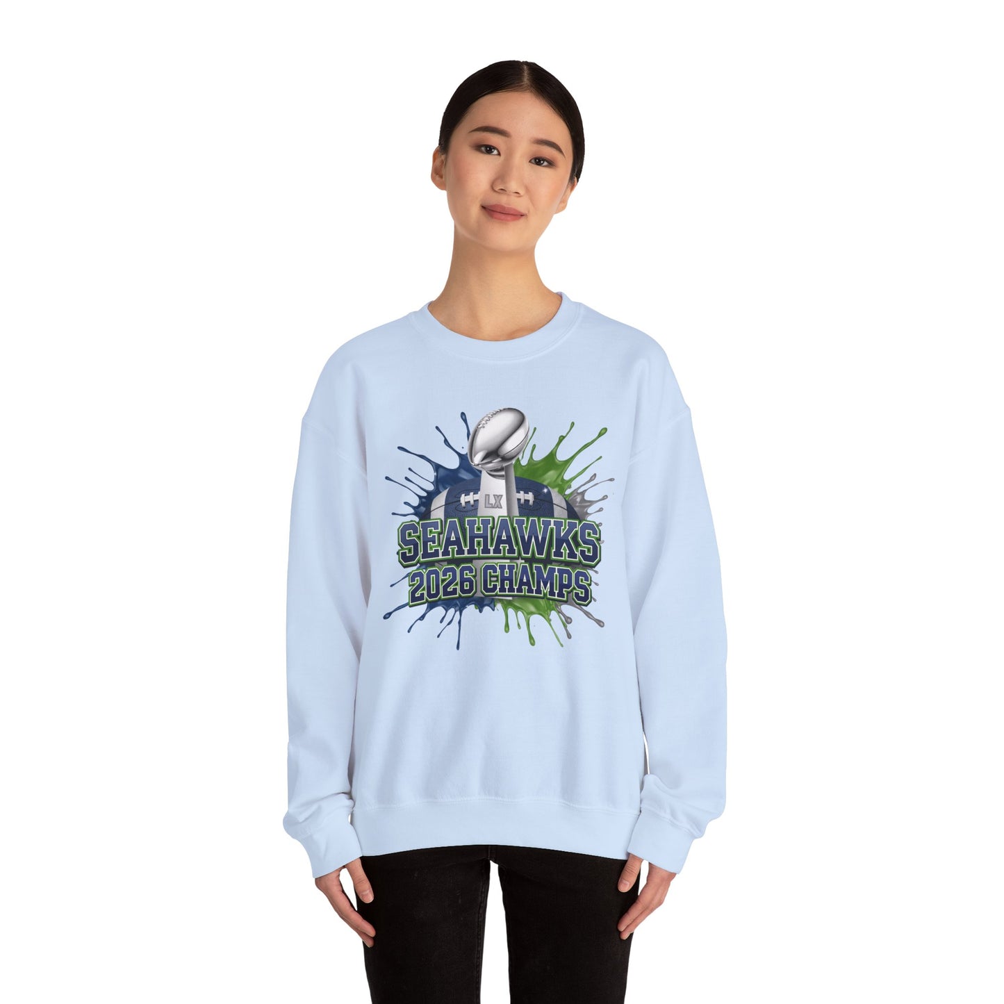 Seahawks 2026 Champions Sweatshirt, Seahawks Football  Fan, 2026 football Champs, Team Victory Sweatshirt