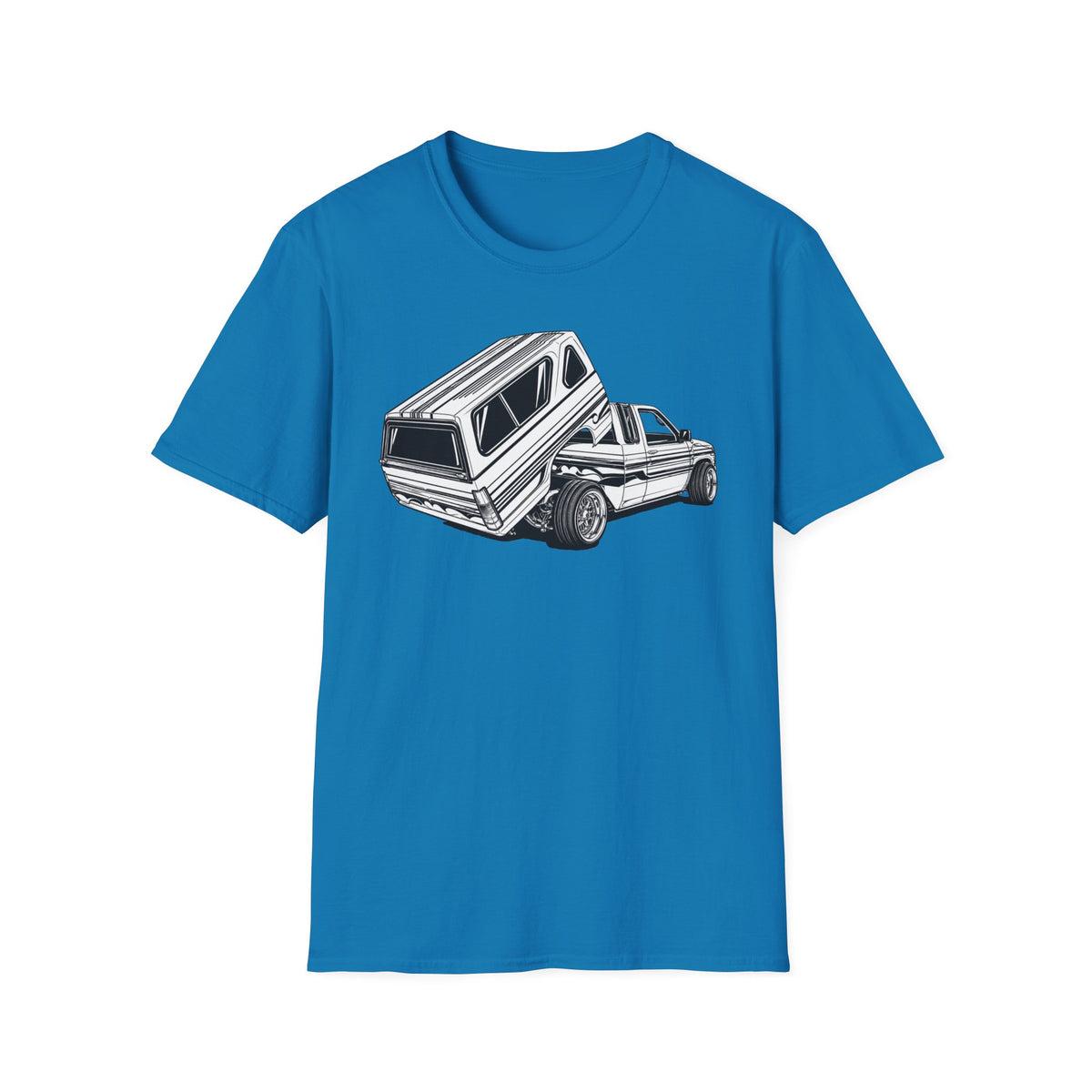 Mini Truck Lowrider Shirt, Lowrider Bed Dancer Truck T-Shirt, Custom Lowered Truck Tee, Car Enthusiast Gift